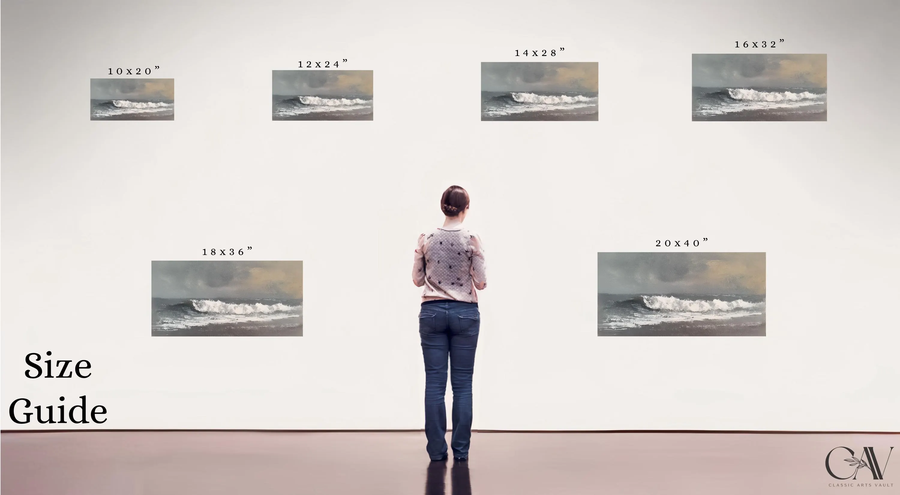 Coastal Horizon Art Print Seascape Minimalist Seafoam Painting Muted Beach Landscape Lake House Decor Large Wall Art Canvas Giclee #4776 - image 3
