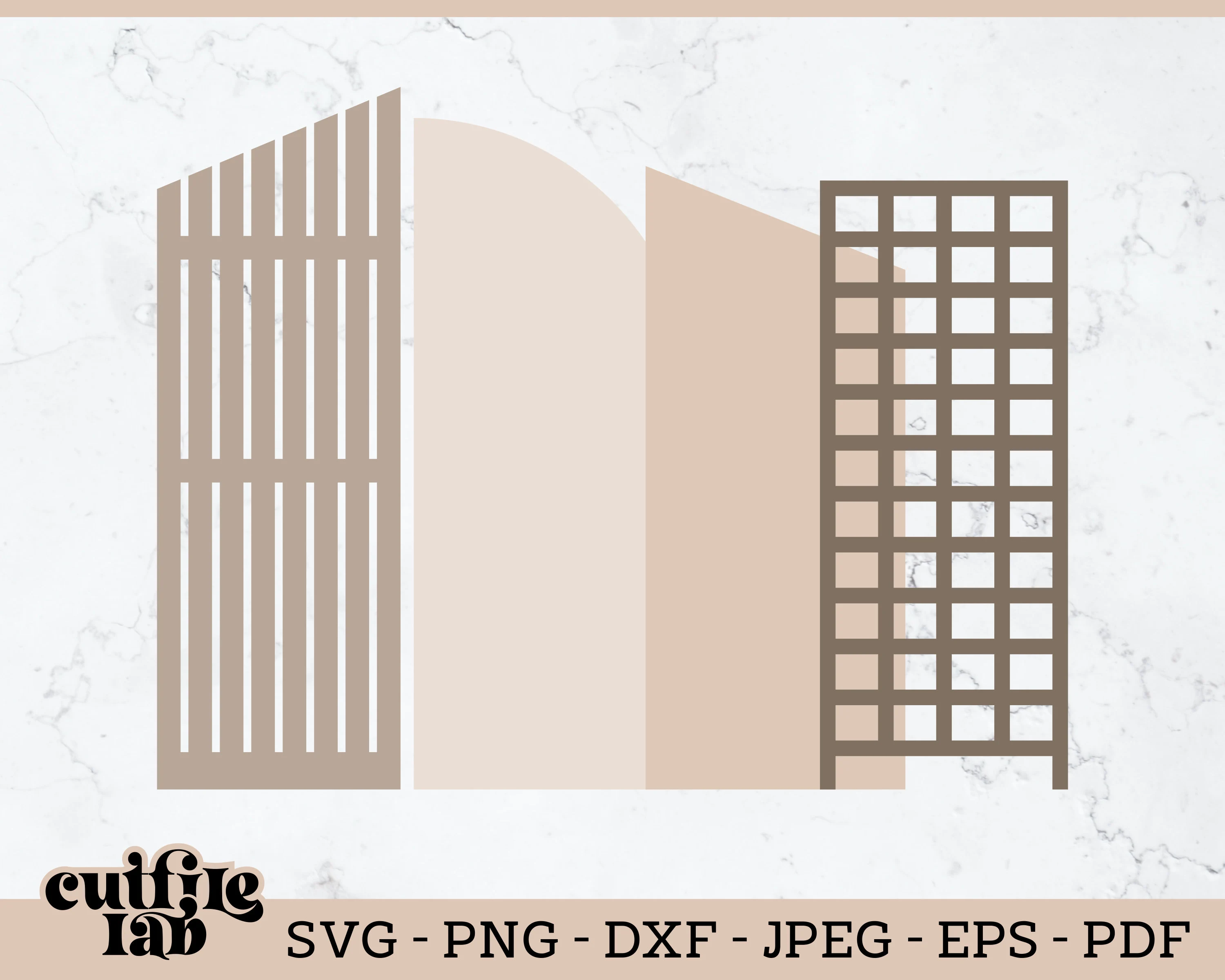 Arch Sign SVG Template: Wedding, Event, Birthday Backdrop (Digital Download)