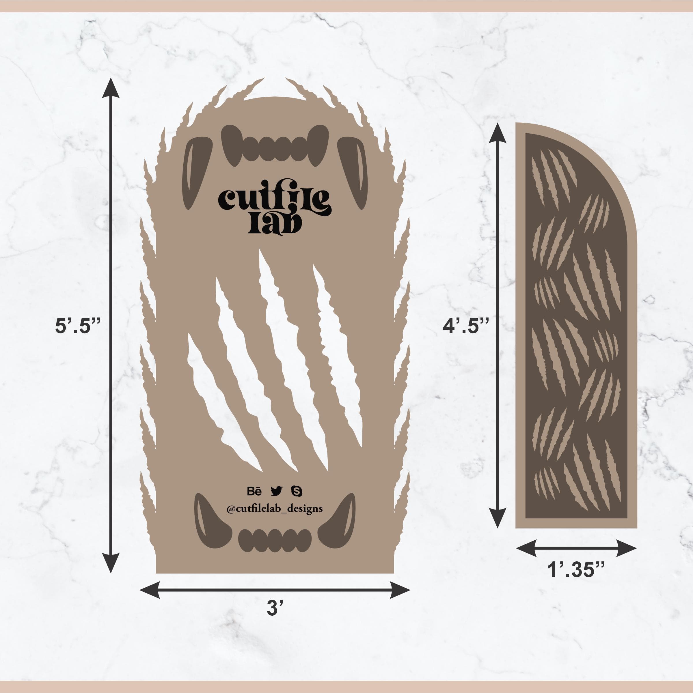 Leopard Arch Backdrop SVG, Event Sign Template (Digital Download) - image 4