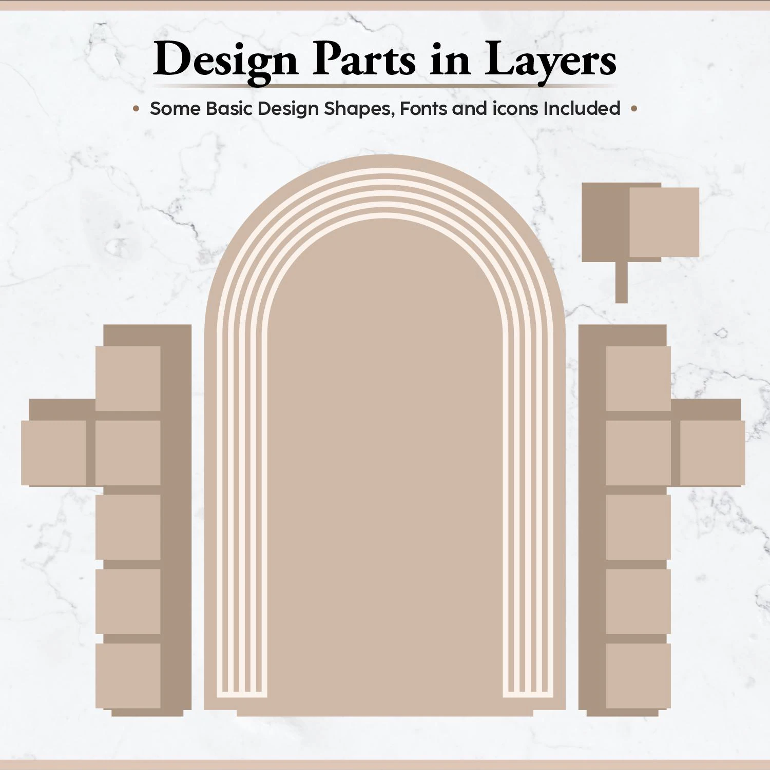 Boho Arch Display Stand SVG | Photo Grid Sign Cut File (Digital Download) - image 4