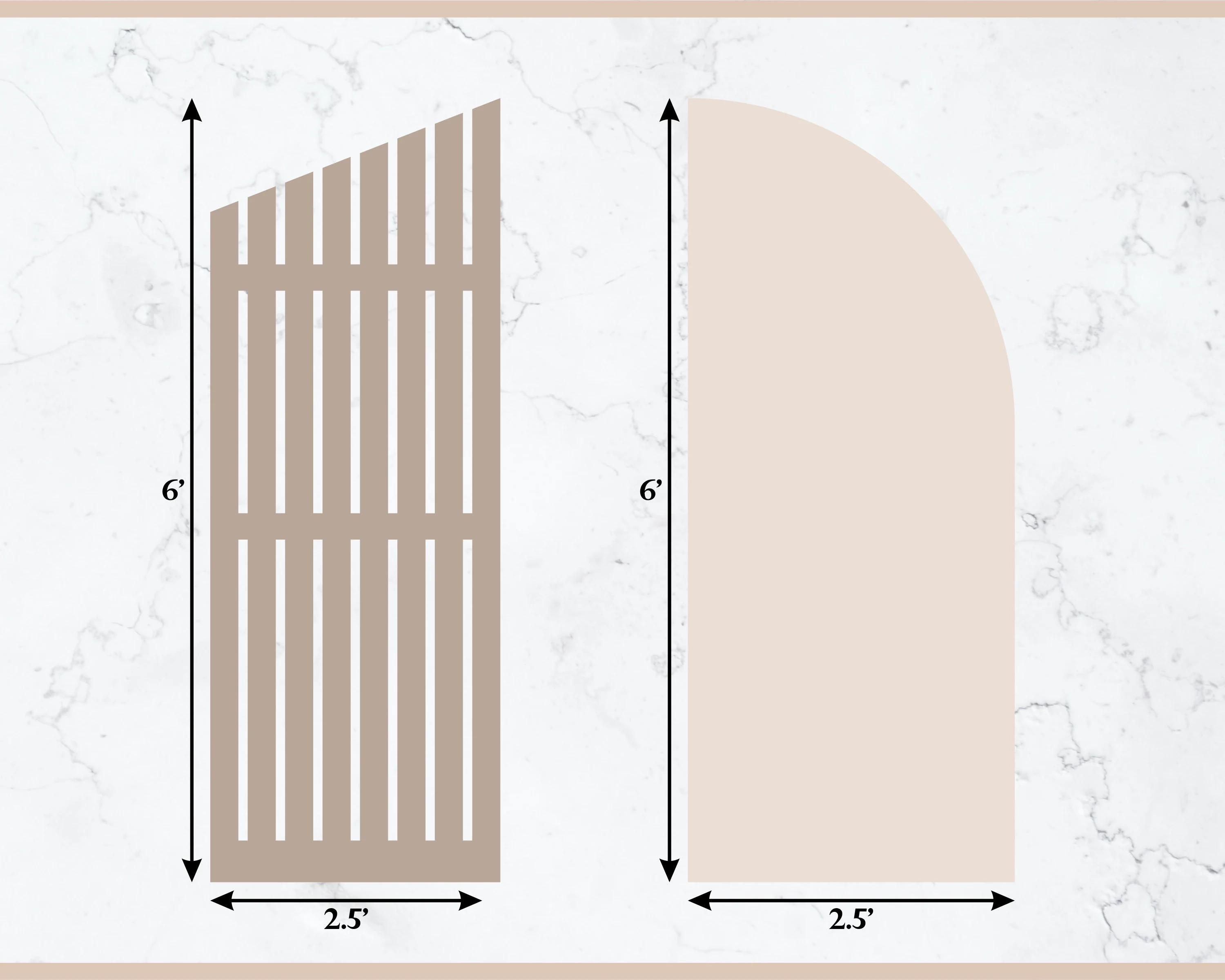 Arch Sign SVG Template: Wedding, Event, Birthday Backdrop (Digital Download) - image 4