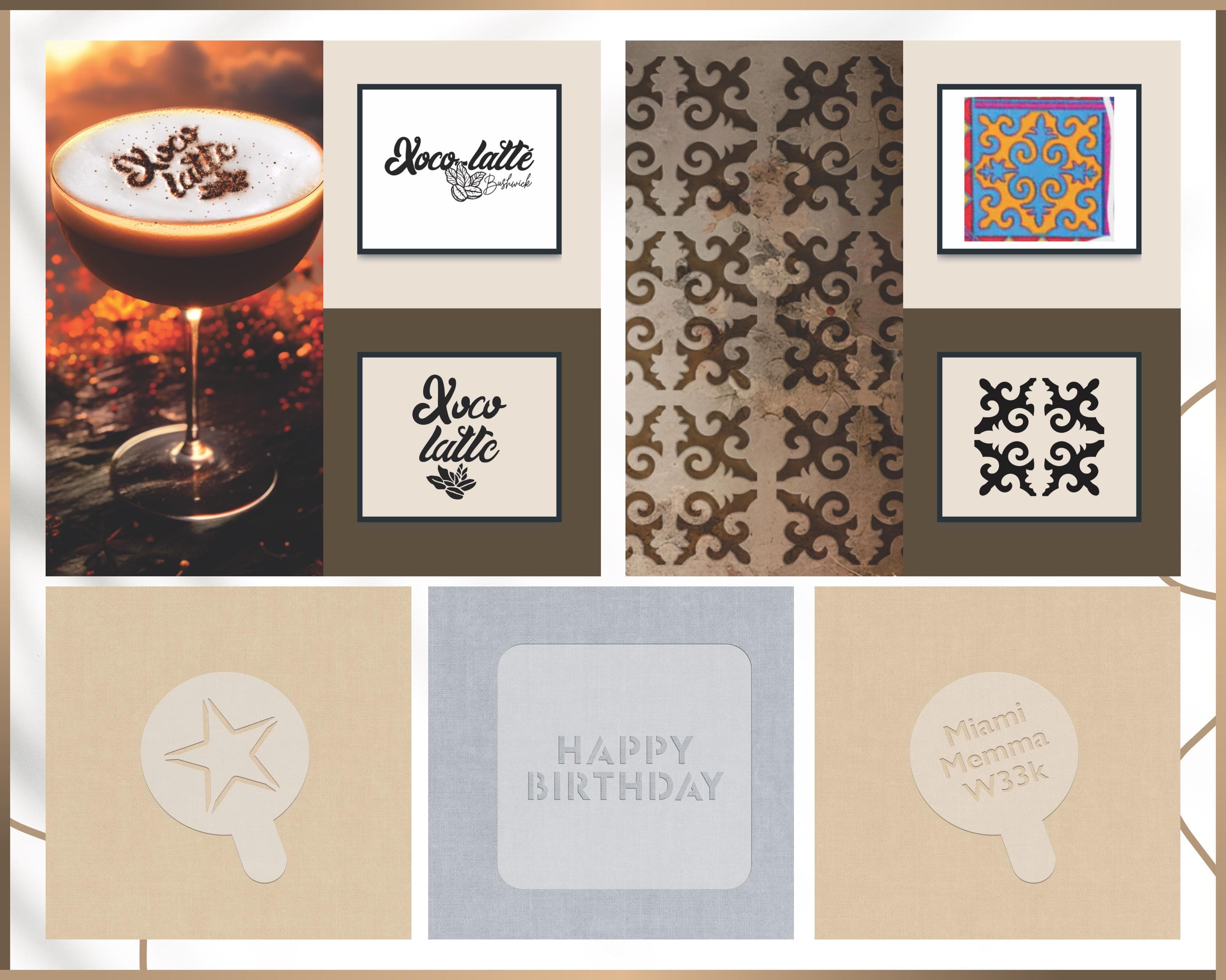 Custom Stencil Design | Laser Cutting, Painting, DIY (Vector Template) - image 5