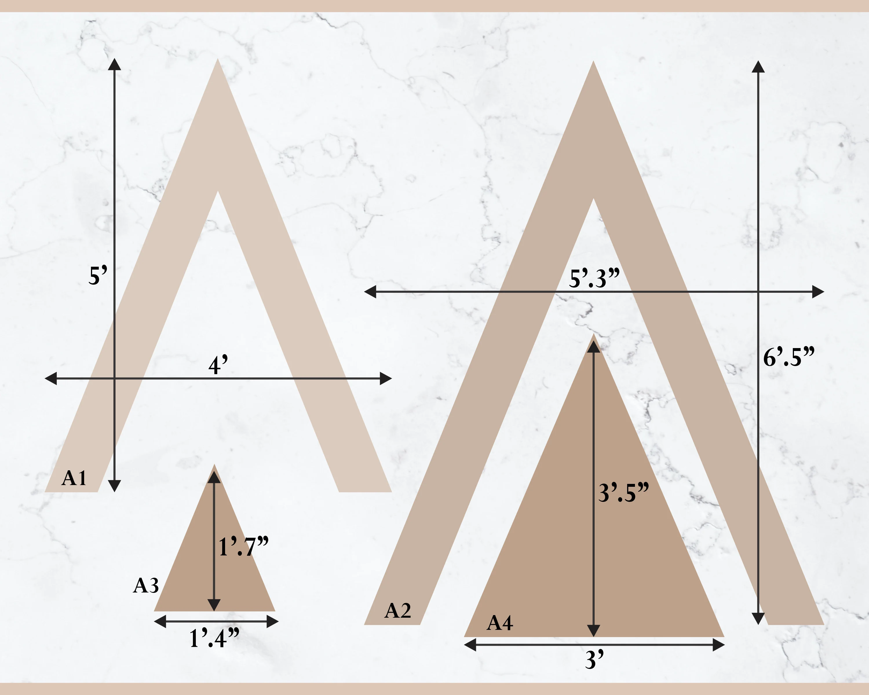 Triangular Backdrop Laser Cut File, Event Template (SVG, EPS, DXF) - image 3