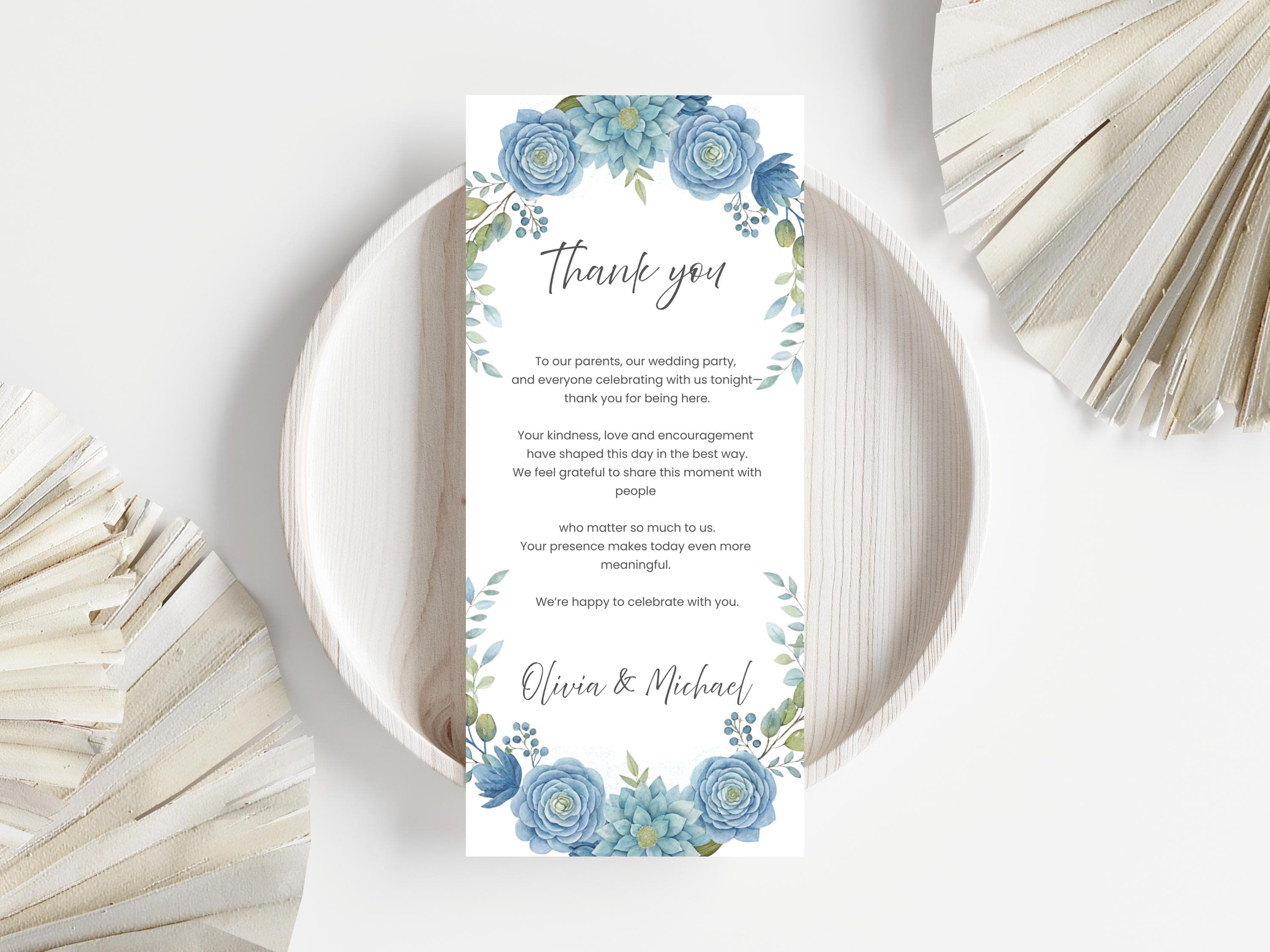 Wedding Invitation Bundle, RSVP, Thank You Card, Table Card, Menu Card, Reception Card, Details Card. WI242 - image 4