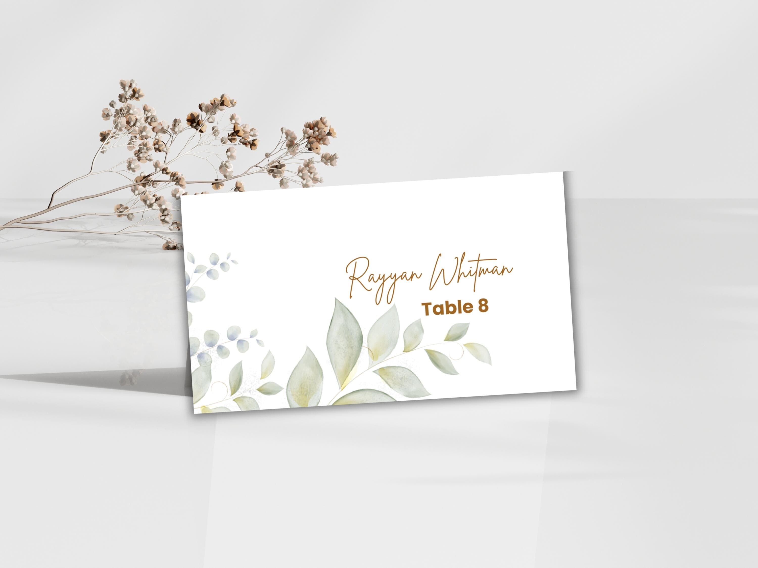 Wedding Invitation Bundle, RSVP, Thank You Card, Table Card, Menu Card, Reception Card, Details Card. WI240 - image 4