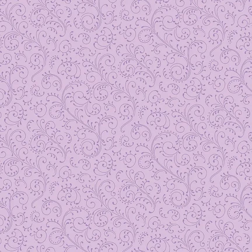 Hydrangeas in the Garden- Scrolls- Lavender Pearl- CPL16836- Riley Blake Designs by Jennifer Bosworth - image 3