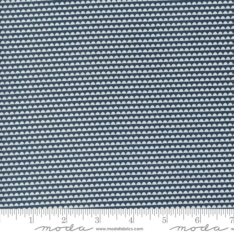 Rosemary Cottage- Sundae Stripes- Navy- 55316 14- Moda Fabrics by Camille Roskelley - image 3