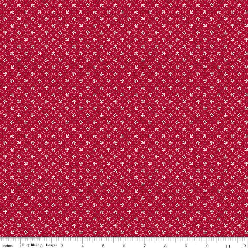 Farmer’s Daughter- Cherries- Jazzberry- C17167- Riley Blake Designs by Lori Holt