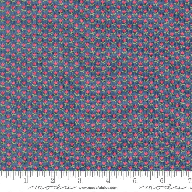 Cat Named Stitch- Sea- 55347 14- Moda Fabrics by Camille Roskelley