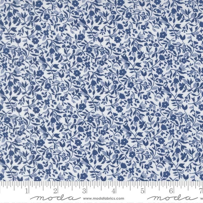 Blueprint- White Navy- 55335 26- Moda Fabrics by Camille Roskelley