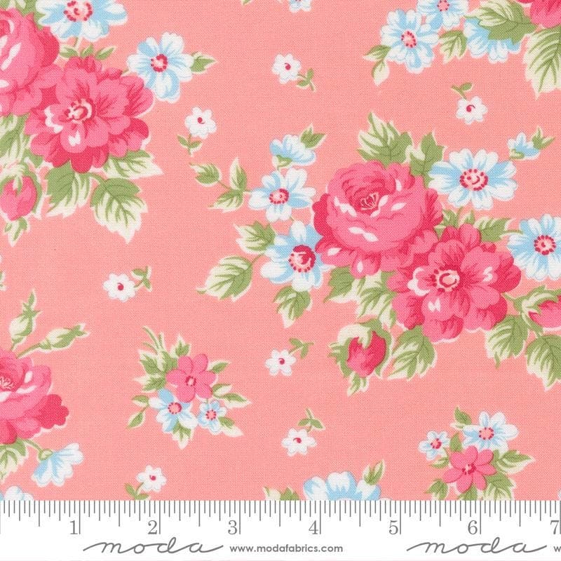 Cat Named Stitch- Blush- 55340 17- Moda Fabrics by Camille Roskelley