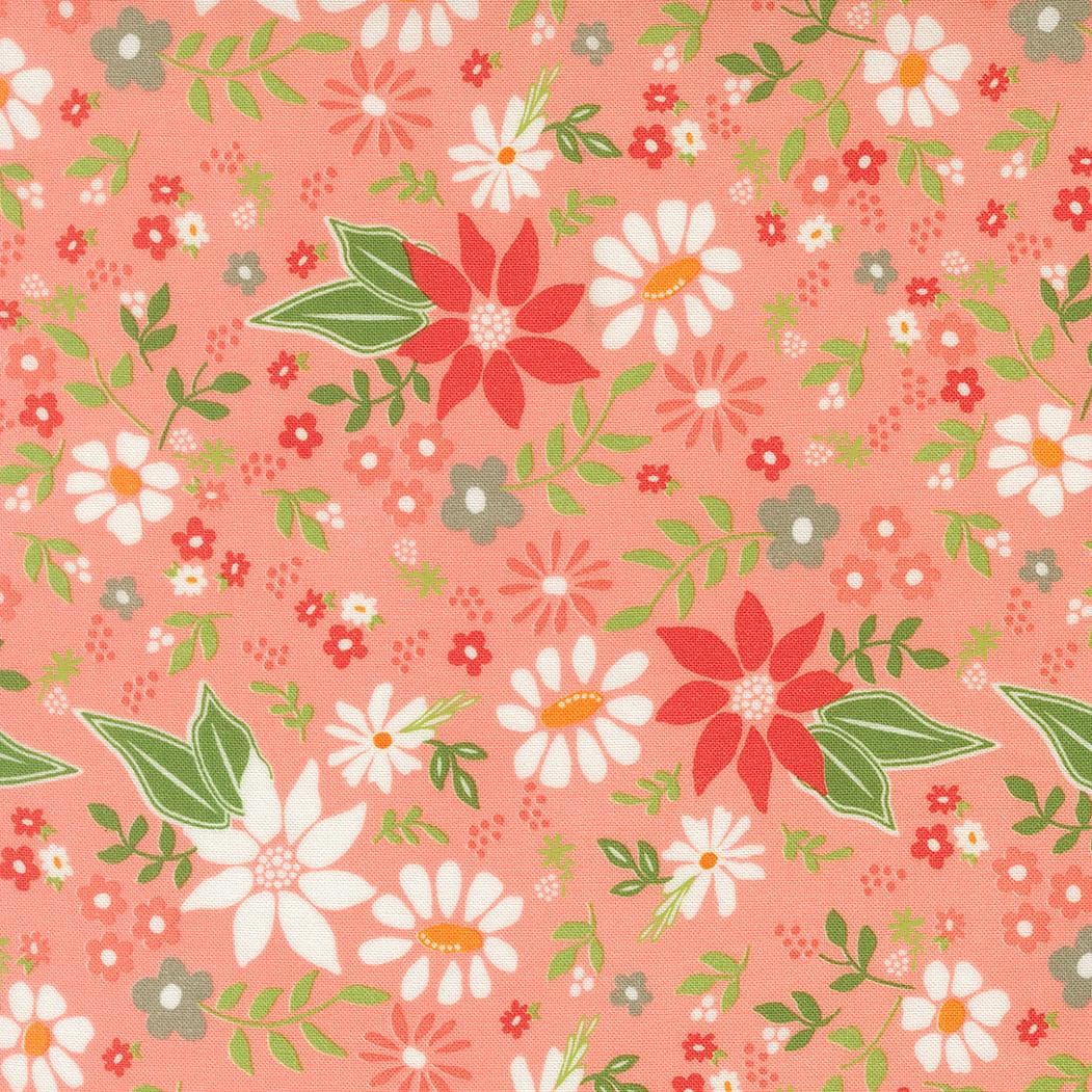 Poinsettia and Pear- Carnation- 37710 15- Moda Fabrics by Sherri & Chelsi - image 3