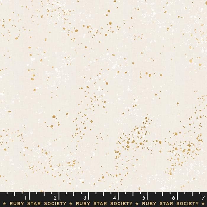 Speckled Metallic- White Gold- RS5027 14M- Ruby Star Society by Rashida Coleman Hale