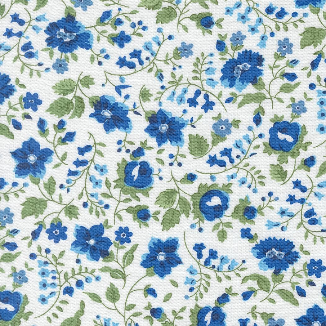 Blueprint- White Multi- 55338 11- Moda Fabrics by Camille Roskelley - image 3