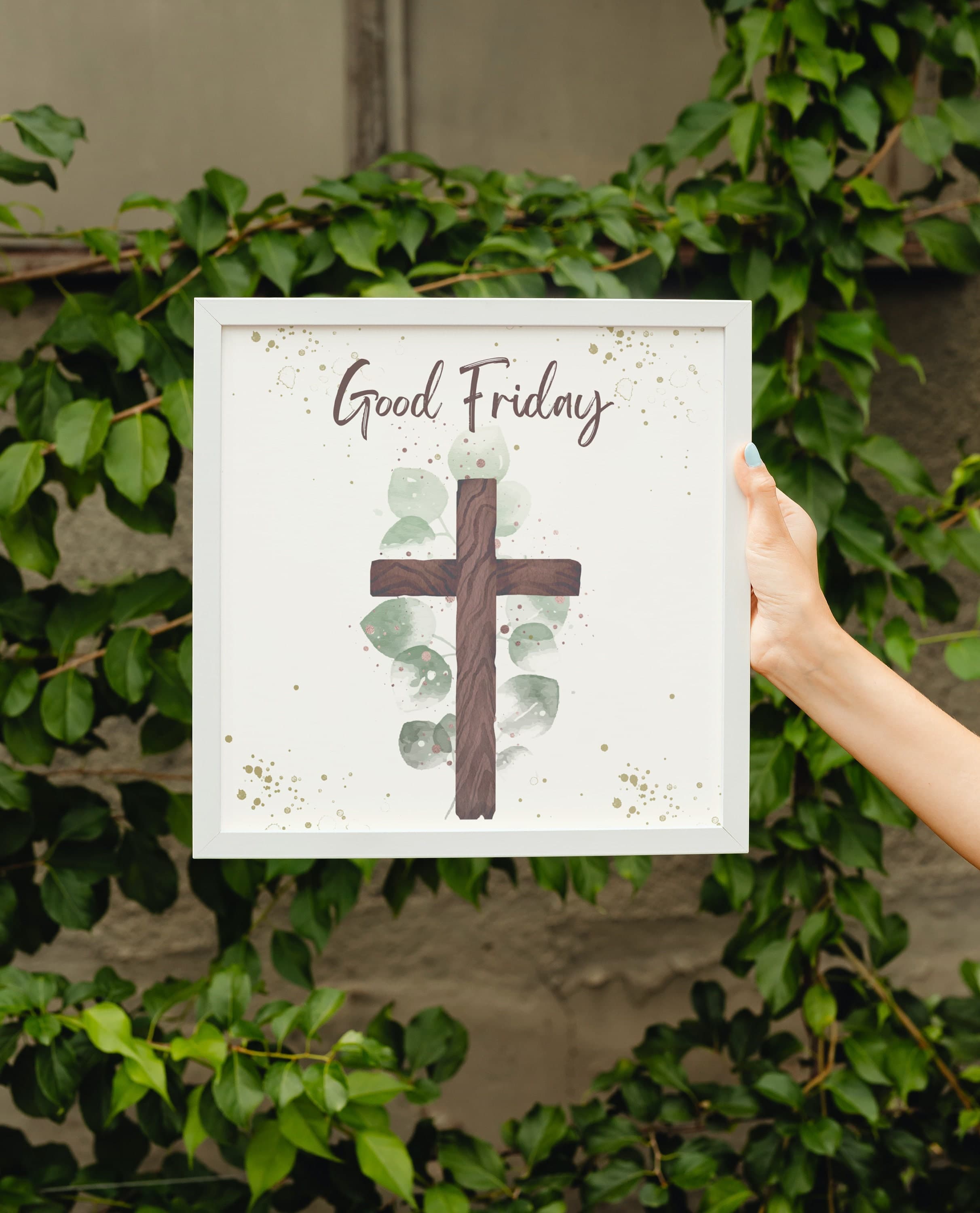 Doxology Christian Wall Art Printables, Easter Good Friday Decor (PDF) - image 3