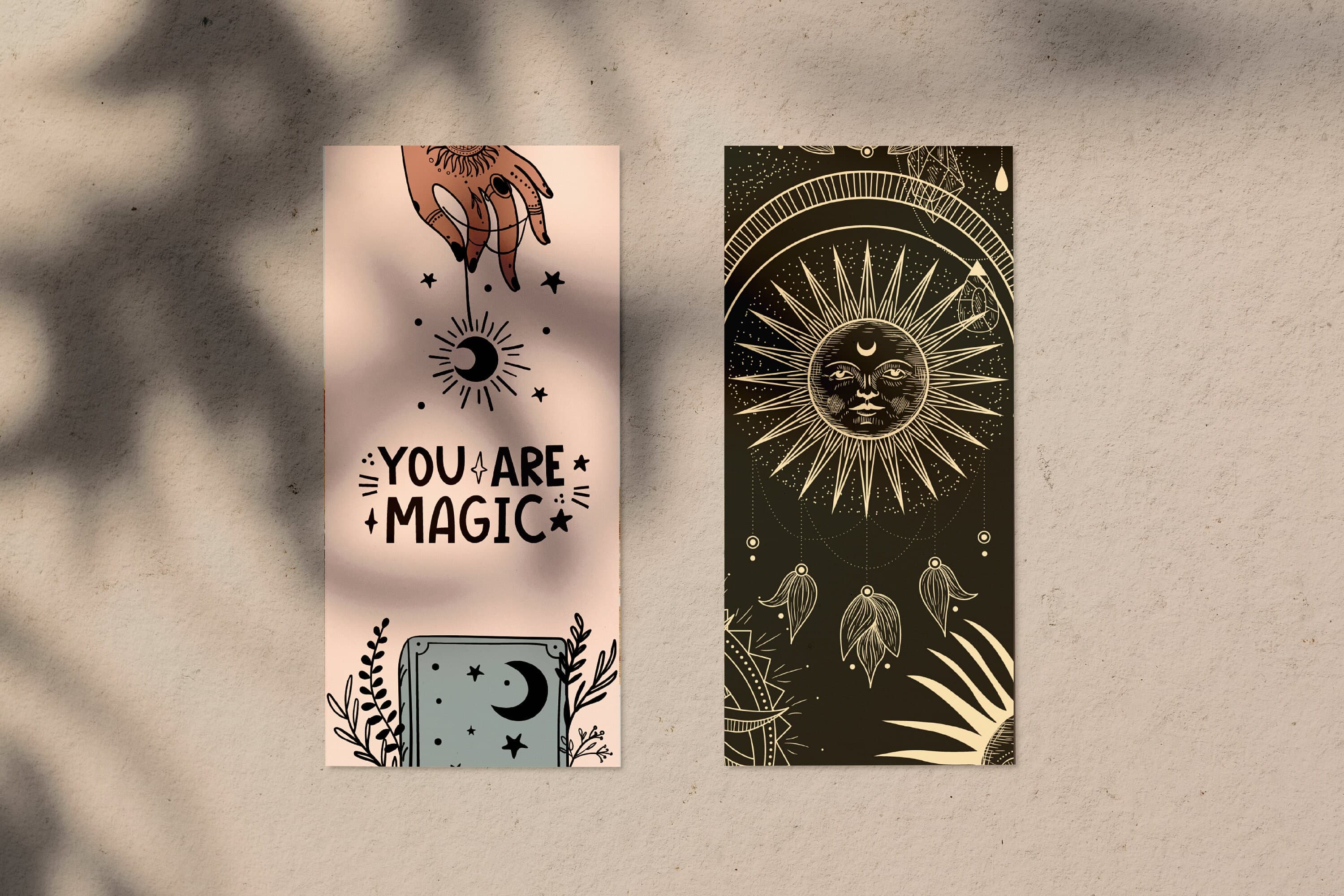 Witchy Bookmarks: 10 Printable Black Magic Designs (PDF) - image 4
