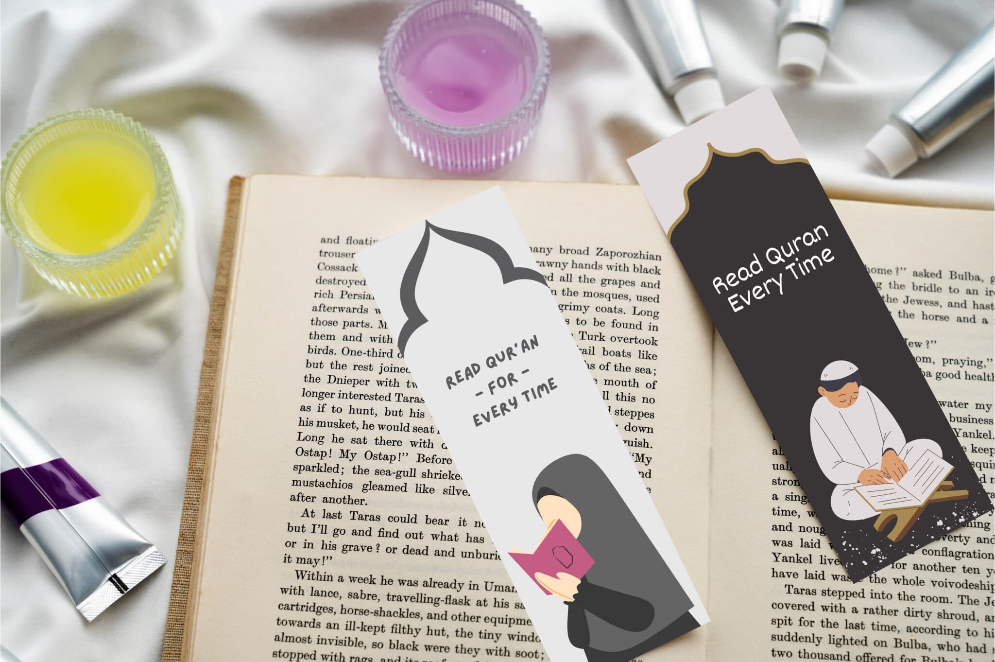 Quran Bookmarks Printable: Islamic Bookmarks for Women & Men (PDF) - image 3