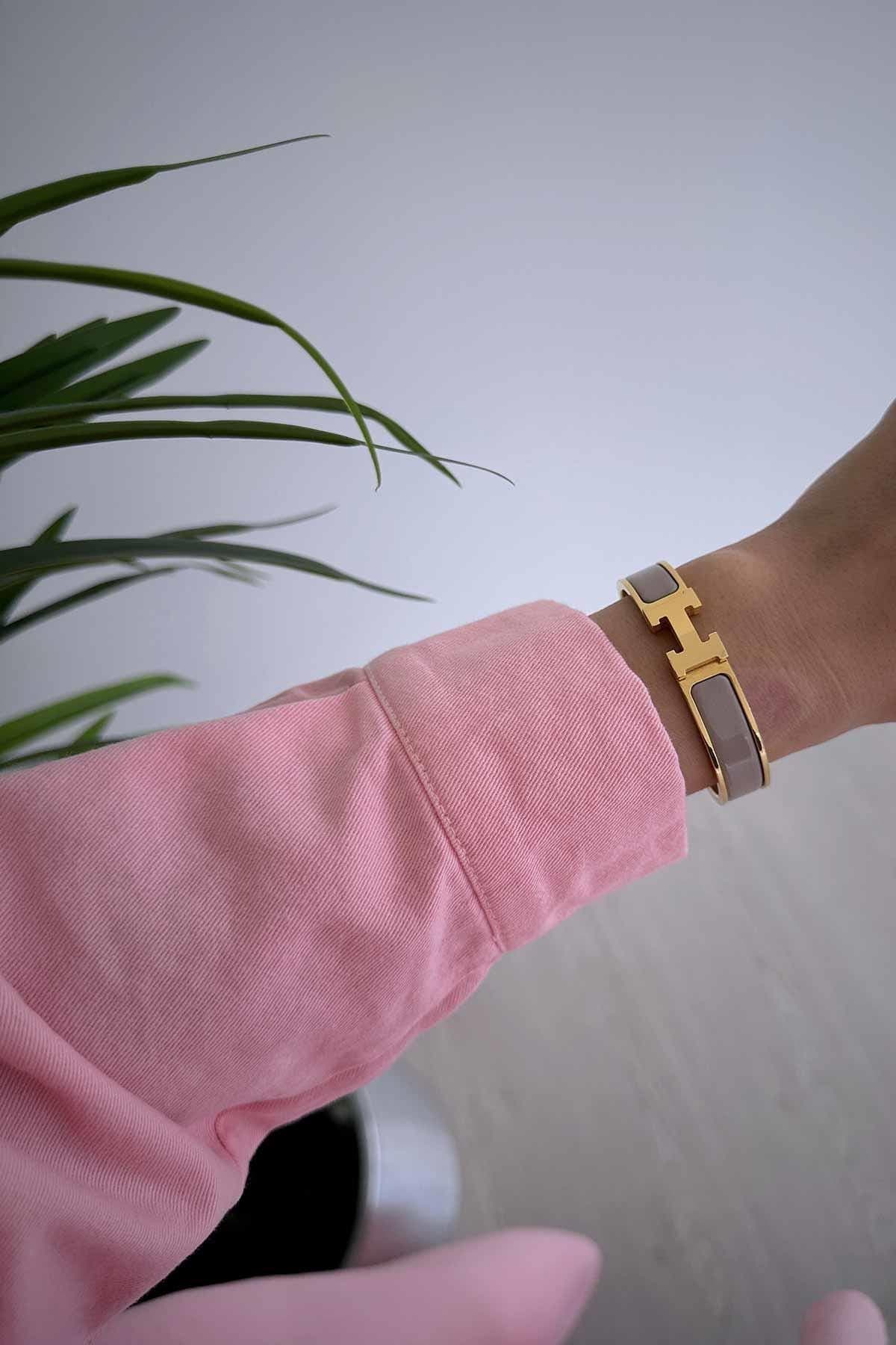 Soft Pink Oversized Shirt for Women, Gabardine Fabric, Modest Wear, Long Sleeve Button-Up, Casual Style, Size 36-44,(KH-1463) - image 4