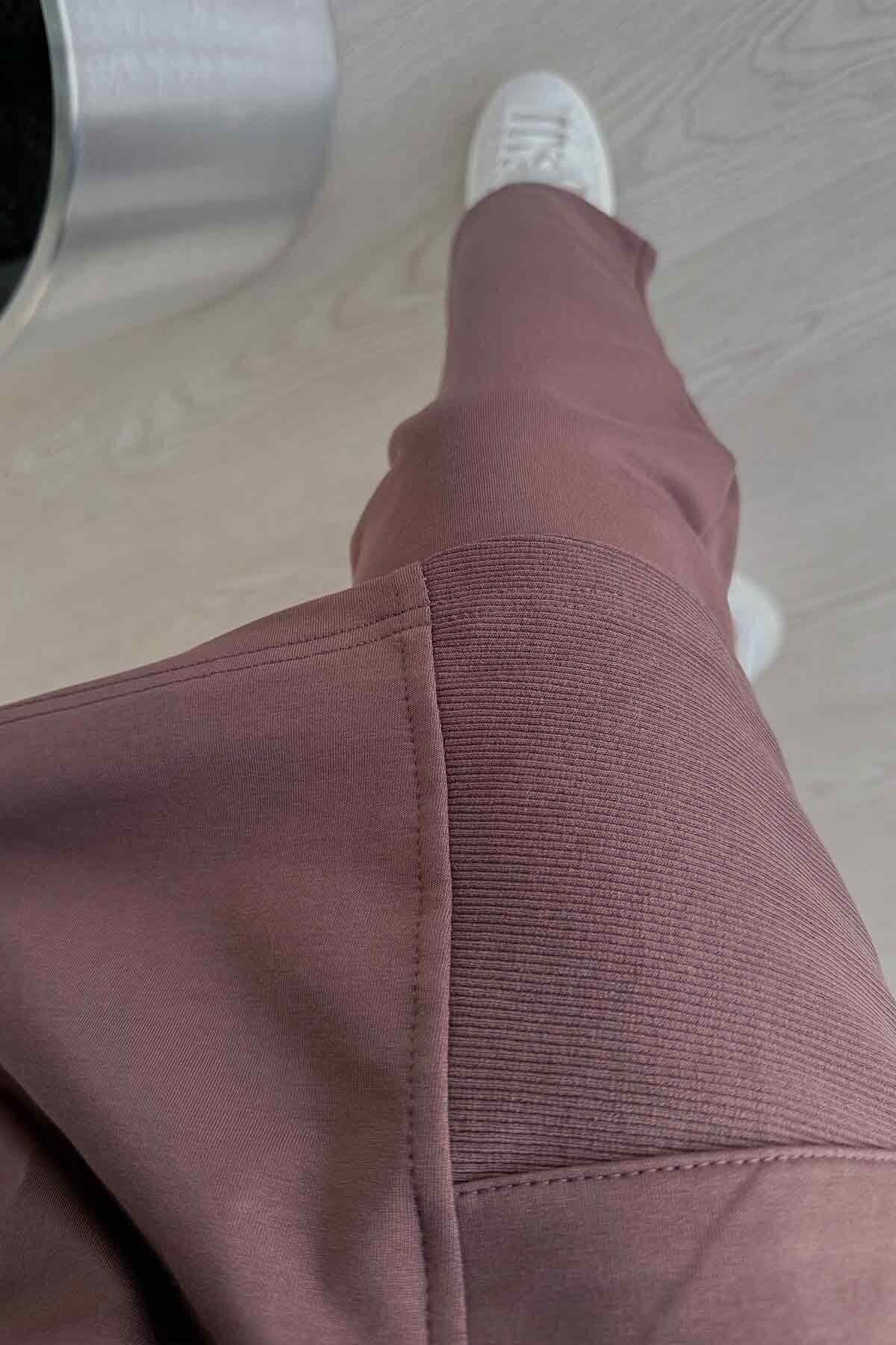Brown Crew Neck Two Yarn Suit with Single Pocket | Comfortable Everyday Wear for Women | Stylish Modest Casual Outfit,(KH-2021) - image 4
