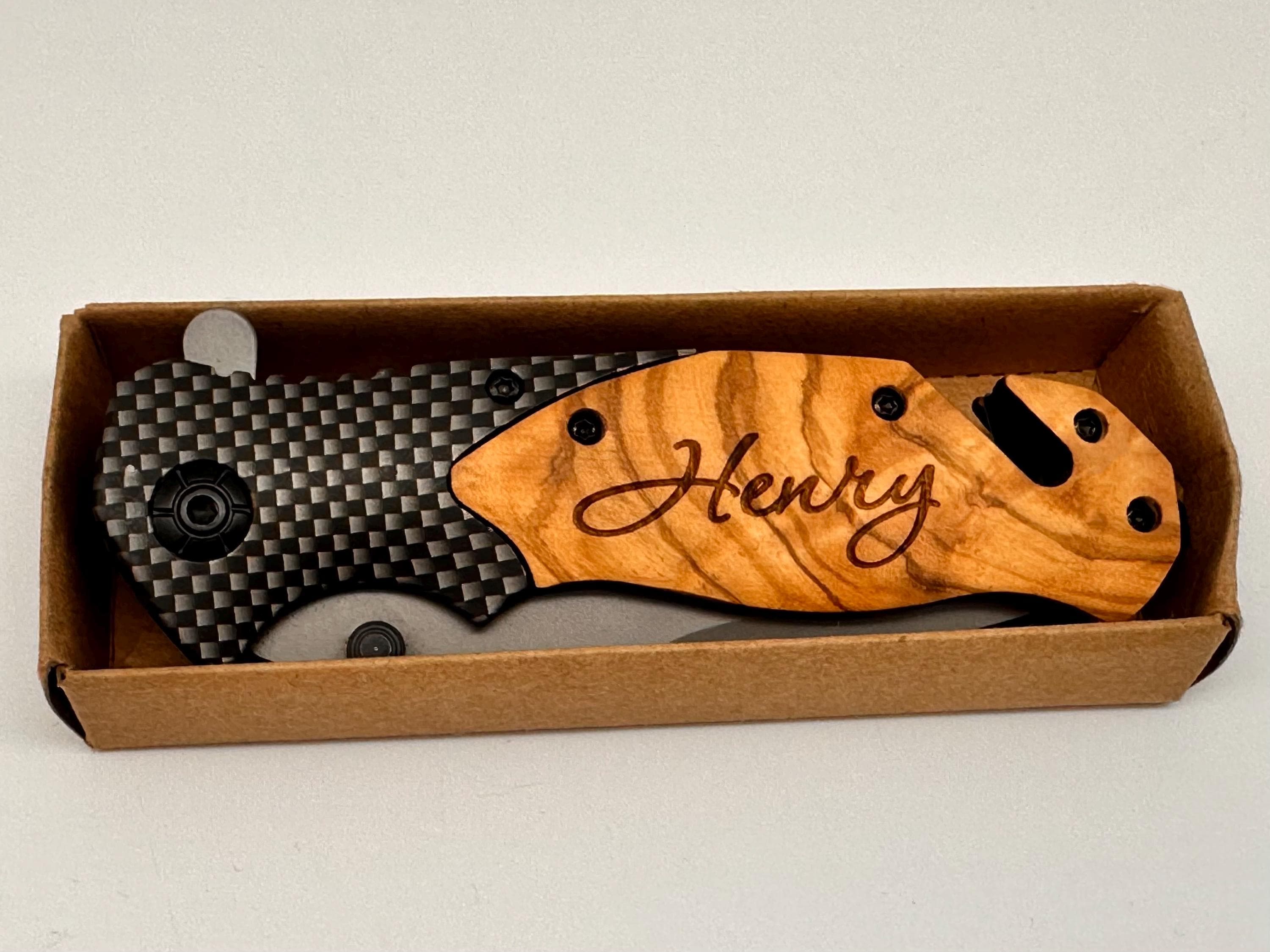 Engraved Pocket Knife,Custom Men's Gift for Him, Father's Day PresentPersonalized Gift Knives Handmade Mens Boyfriend Gift, Fathers Day Gift - image 4
