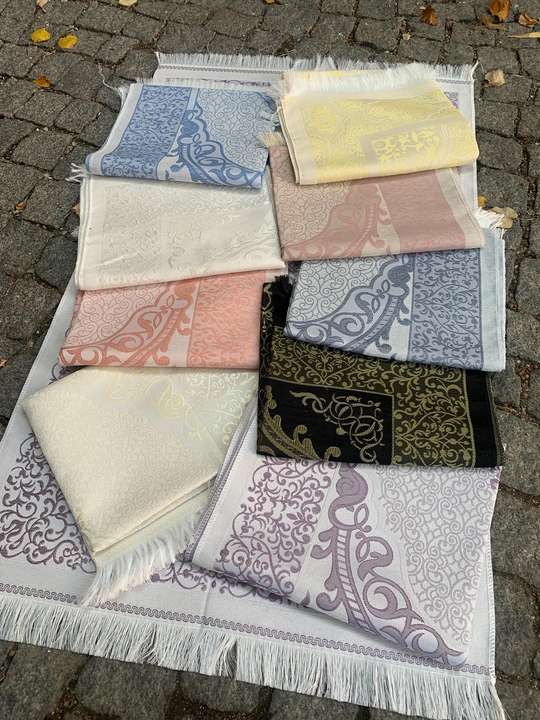 Taffeta Prayer Mat ,Portable Muslim Prayer Rug, Islamic Gifts, Ramadan, Eid