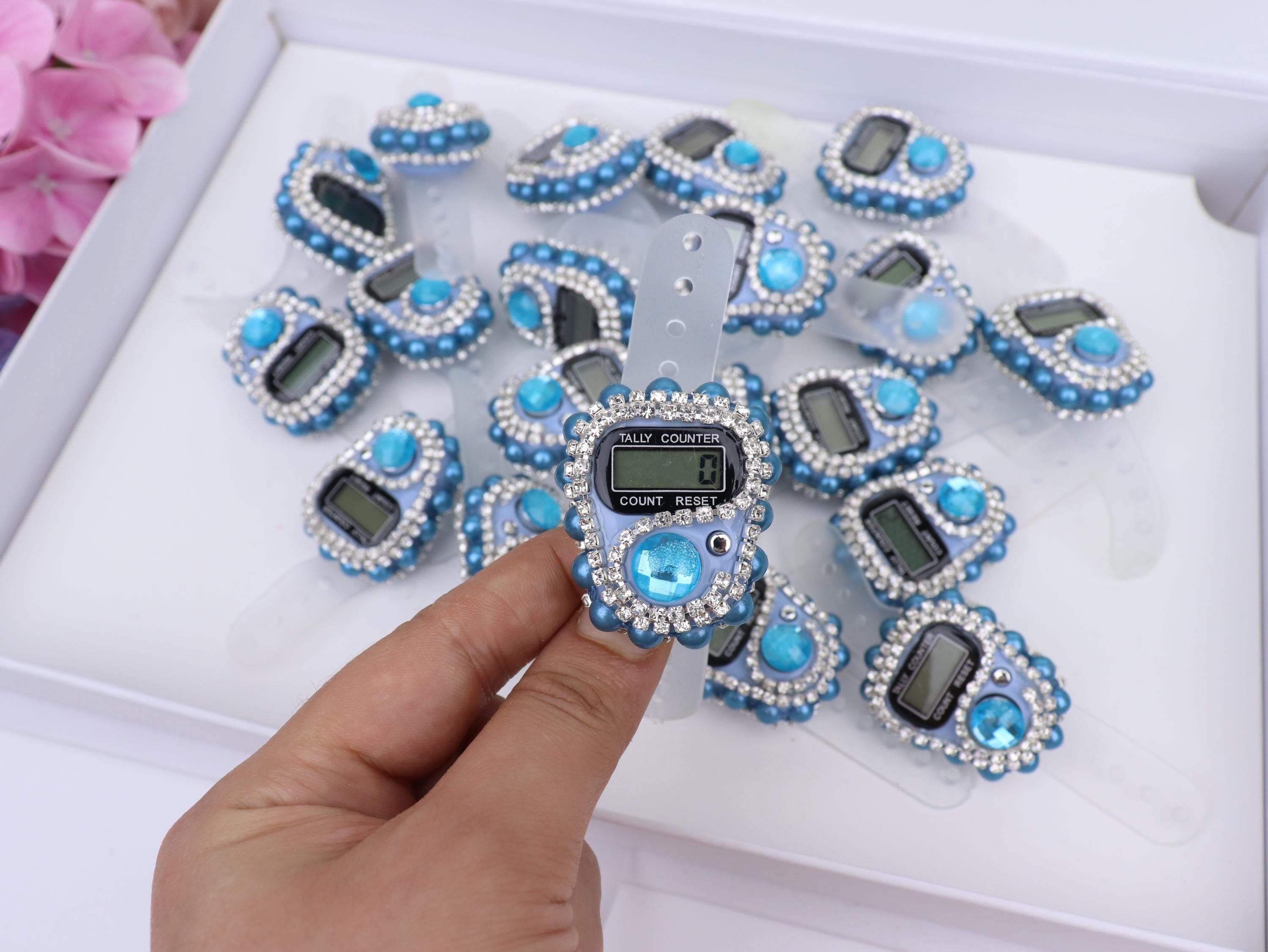 Personalized Digital Finger Counter Tasbih Gift Card, Welcome Baby Shower Favor, Ramadan, Eid - image 3