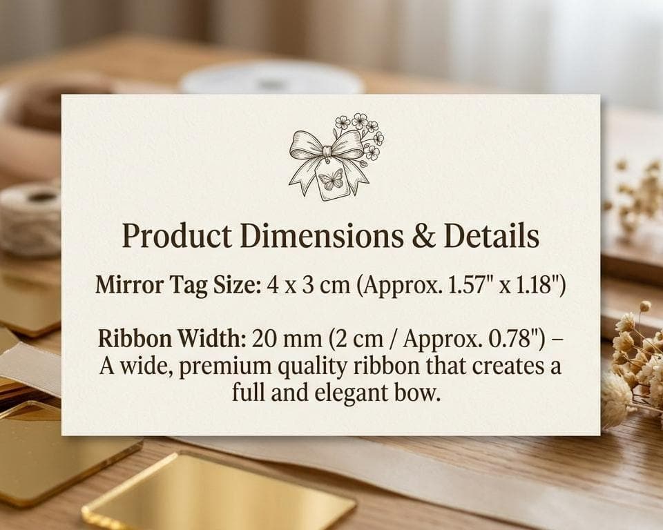 Custom Teddy Bear Baby Shower Favor, Blue Ribbon Gold Mirror Bear Name Tag, Birthday - image 4