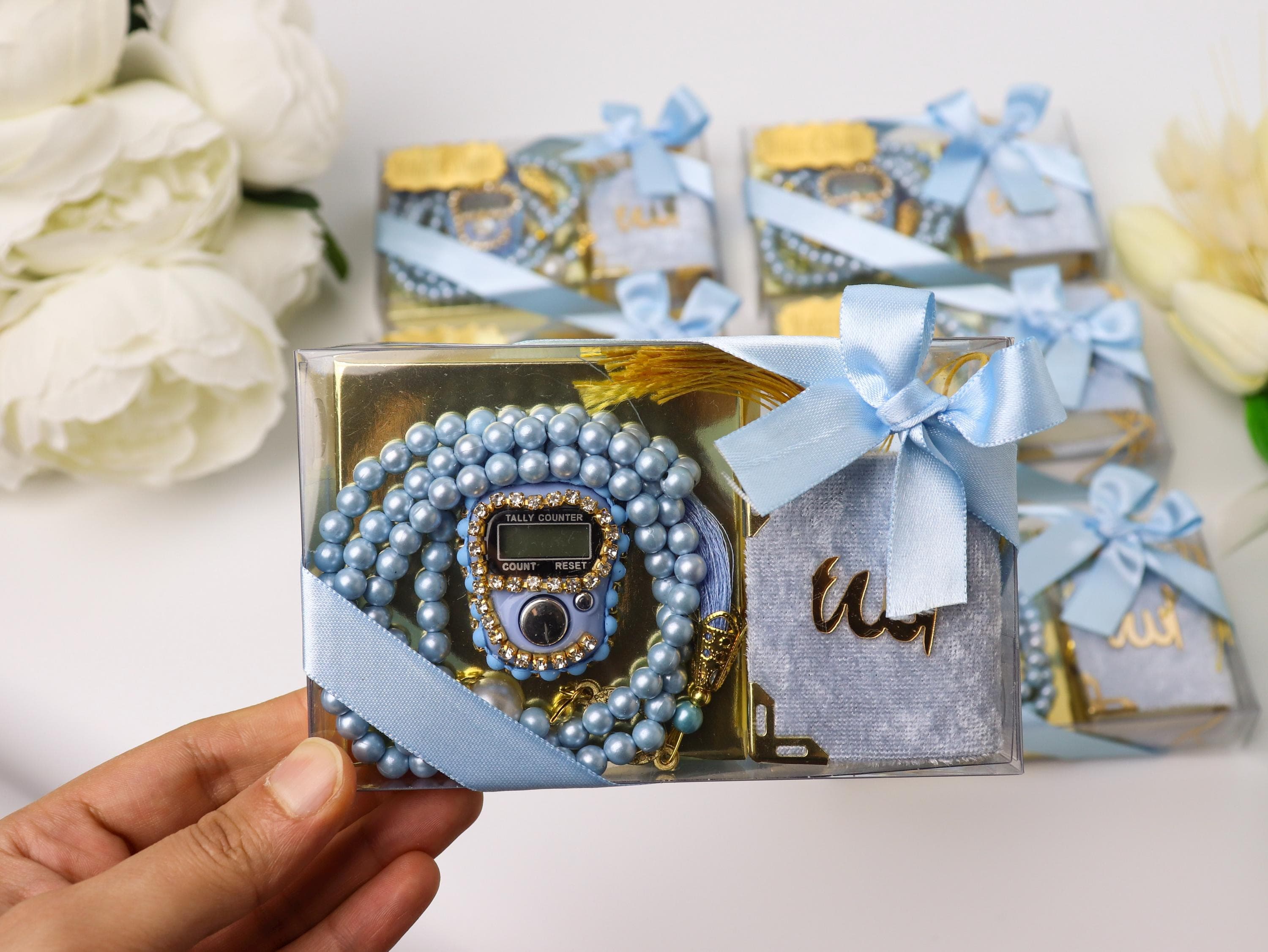 Mini Quran, Counter, Tasbeeh Box, Umrah Gifts, Islamic Wedding Invitation, Ramadan, Eid - image 3