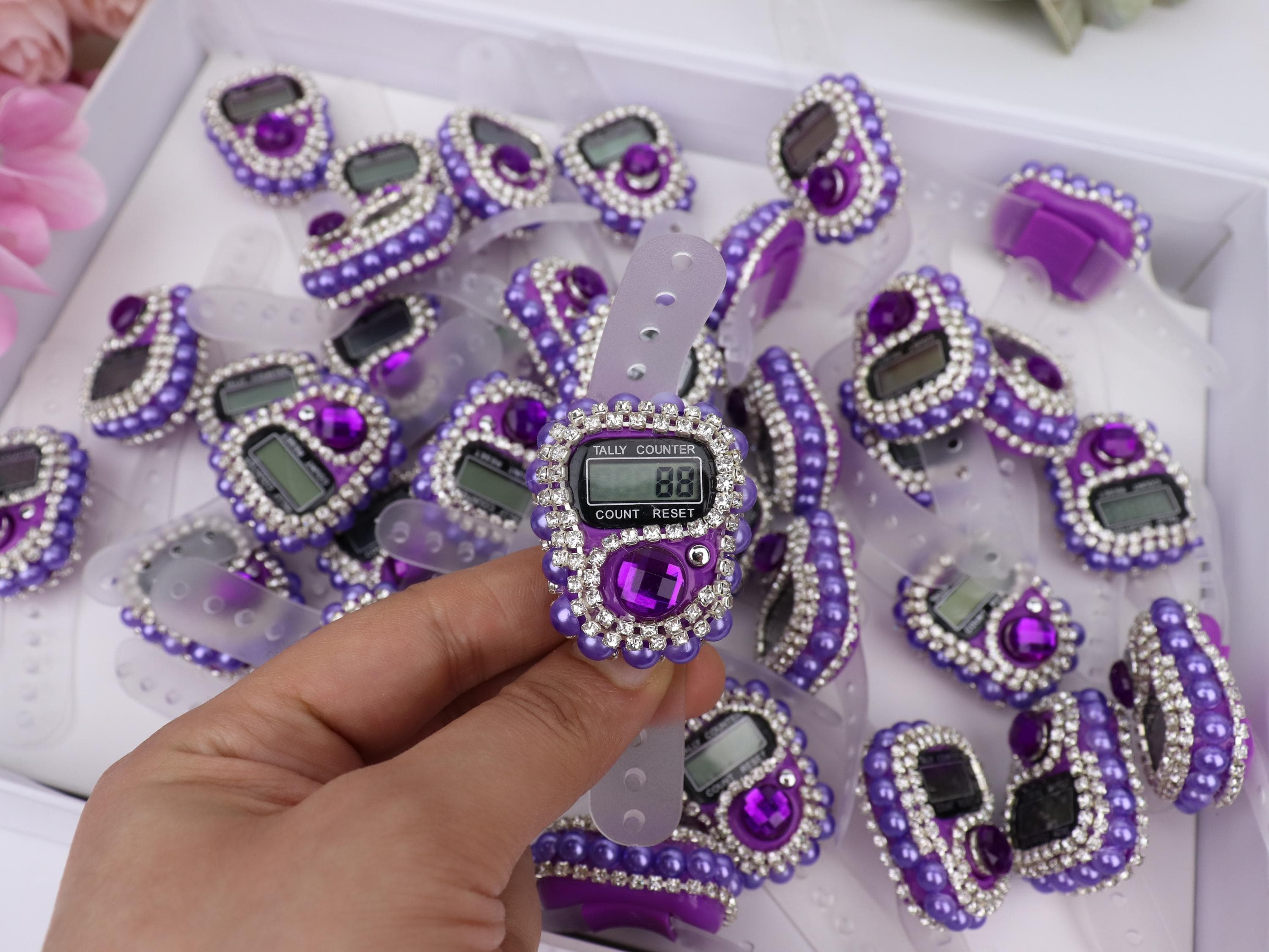 Digital Tasbih Counter: Islamic Prayer Beads, Dhikr Gift, Ramadan, Eid