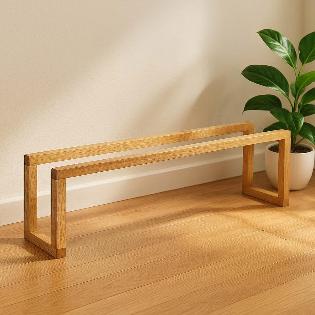 Wooden Shoe Rack, Multi-Tier Shoe Storage for Entryway, Closet & Hallway, Space-Saving Organizer