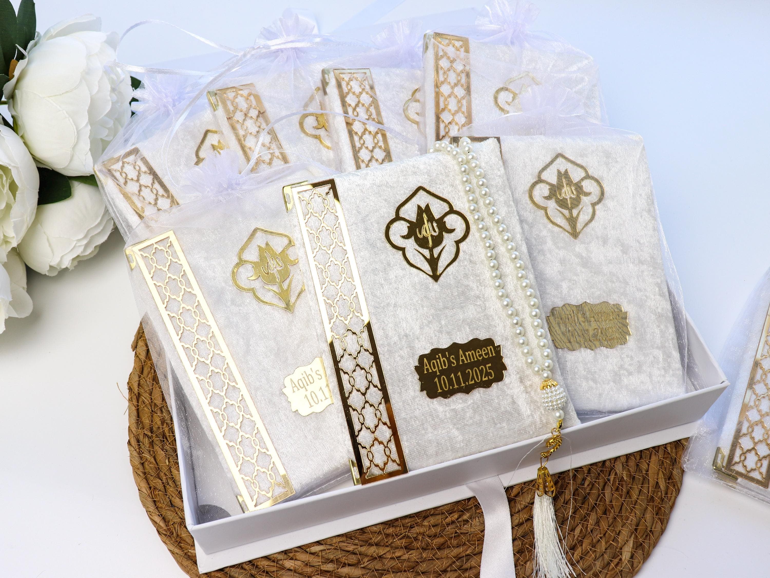 Personalized Yaseen Book & Tasbih Set: Islamic Wedding Gift - image 4