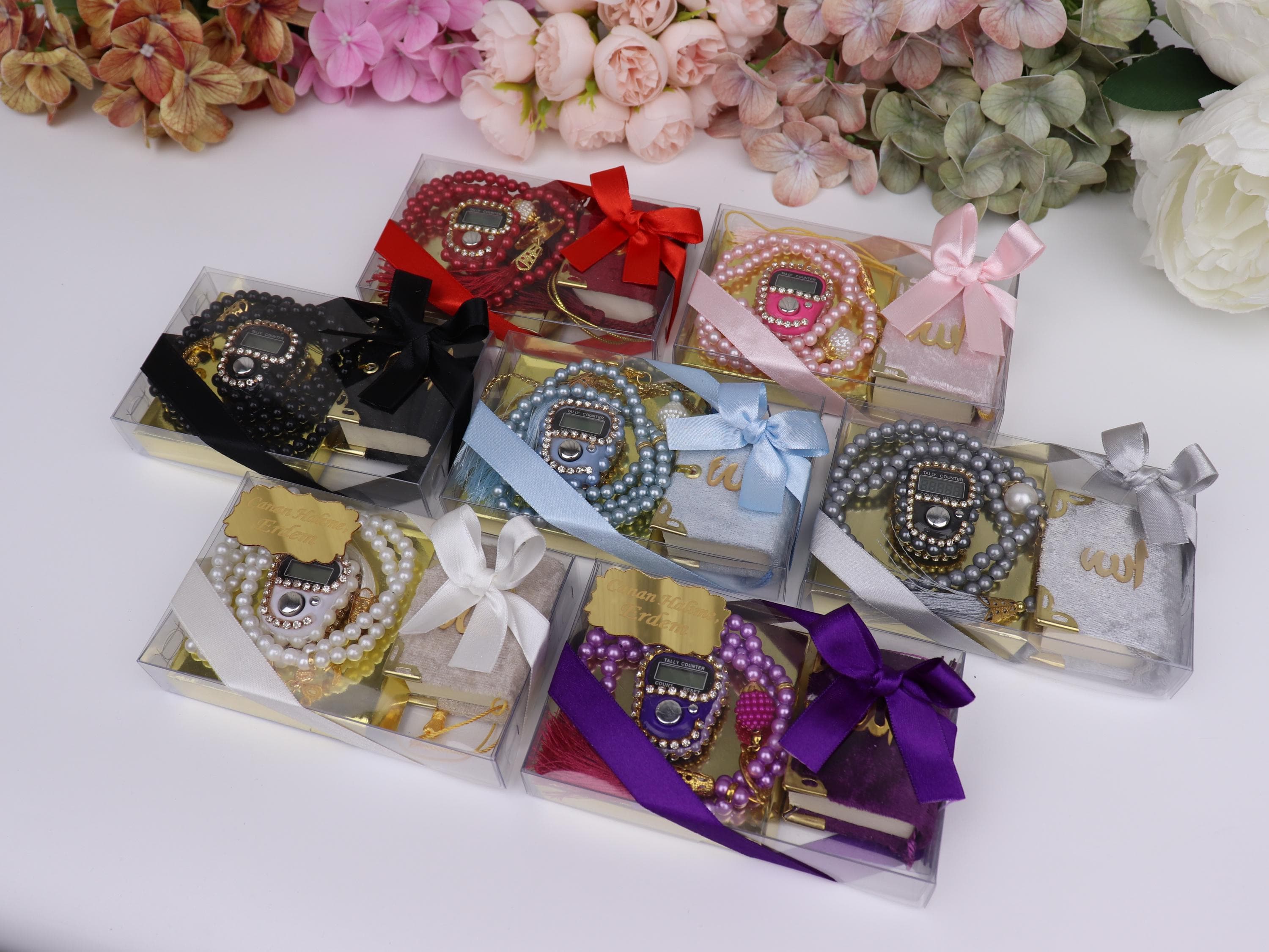 Mini Quran, Counter, Tasbeeh Box, Umrah Gifts, Islamic Wedding Invitation, Ramadan, Eid - image 2