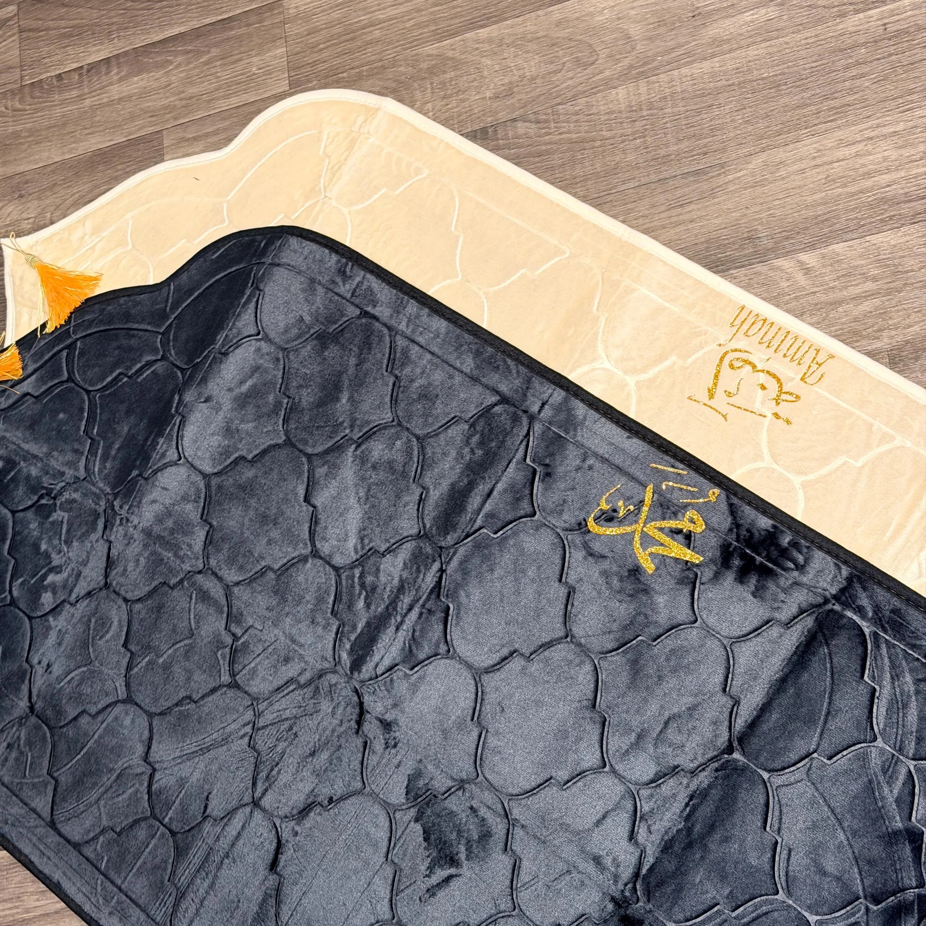 Personalised Prayer Mat I Super Soft Padded Prayer Mat - Comfortable Prayer Mat - Ideal Islamic Gift for Ramadan - Memory Foam Prayer Mat - image 5