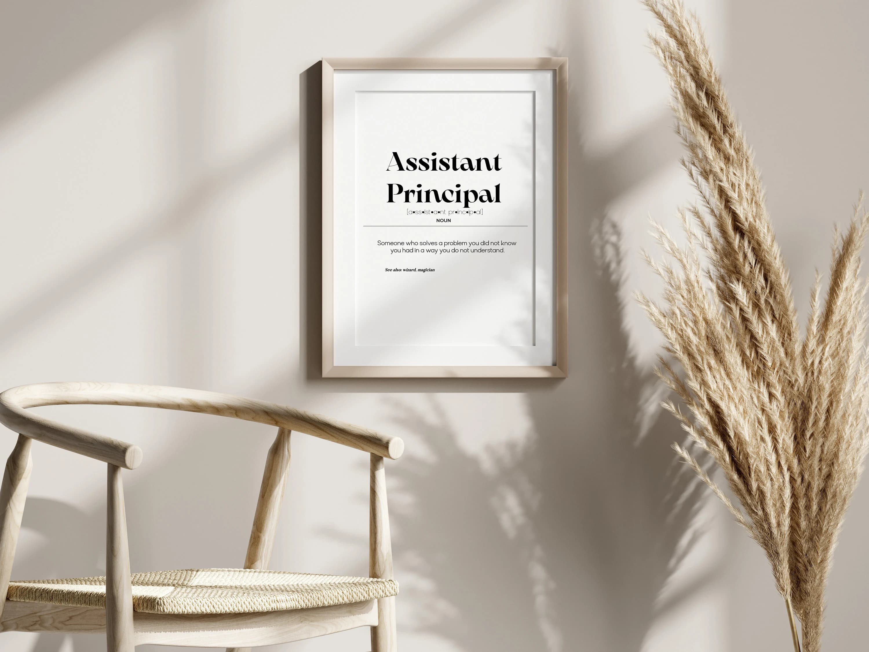 Assistant Principal Definition Print, Teacher Appreciation (Digital Download) - image 4