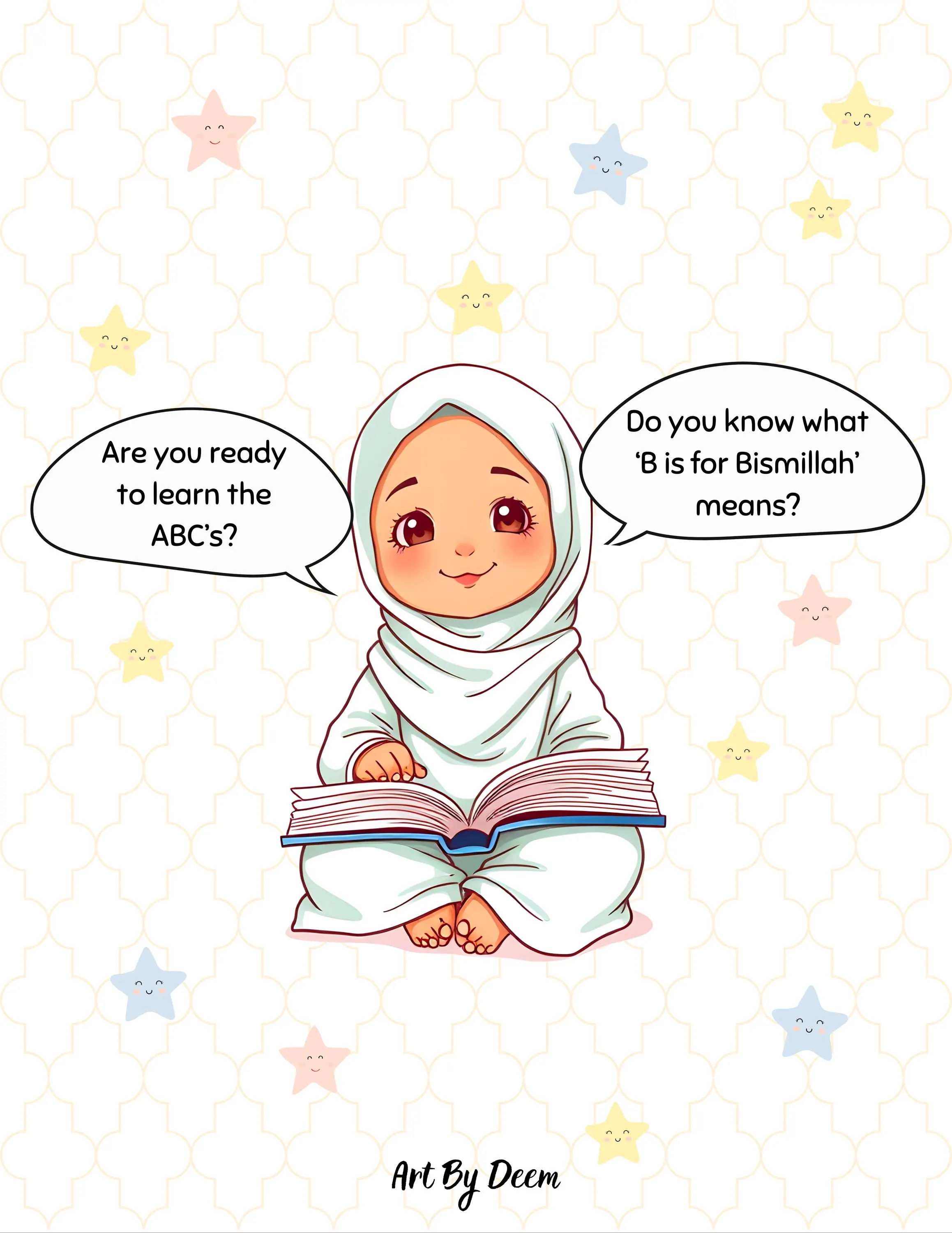 My First Islamic Words and Meanings Coloring Book for Muslim Kids | Educational ABC Activity Book | Ramadan Eid Gift for Preschoolers - image 3