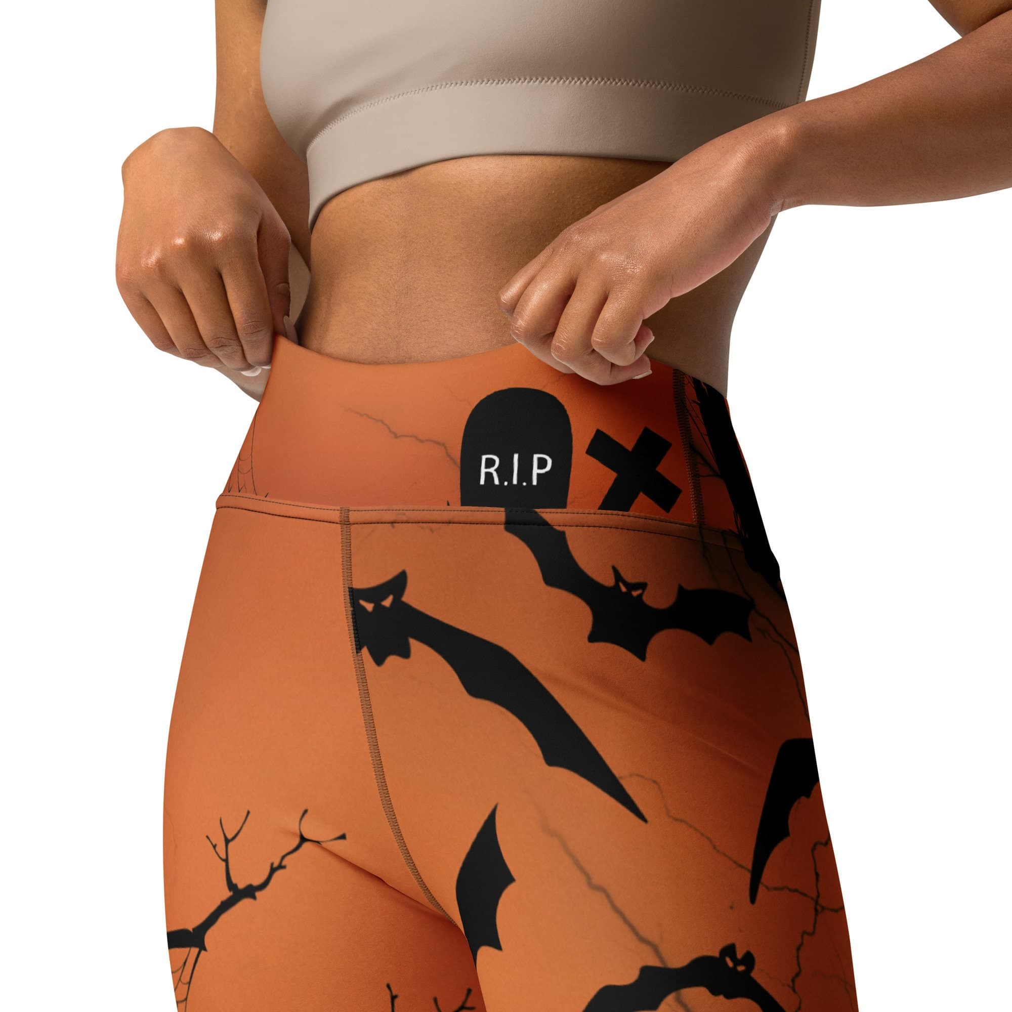 Halloween yoga leggings,festival wear,women's yoga clothes,printed leggings,workout pants,fitness leggings,fall leggings,women activewear