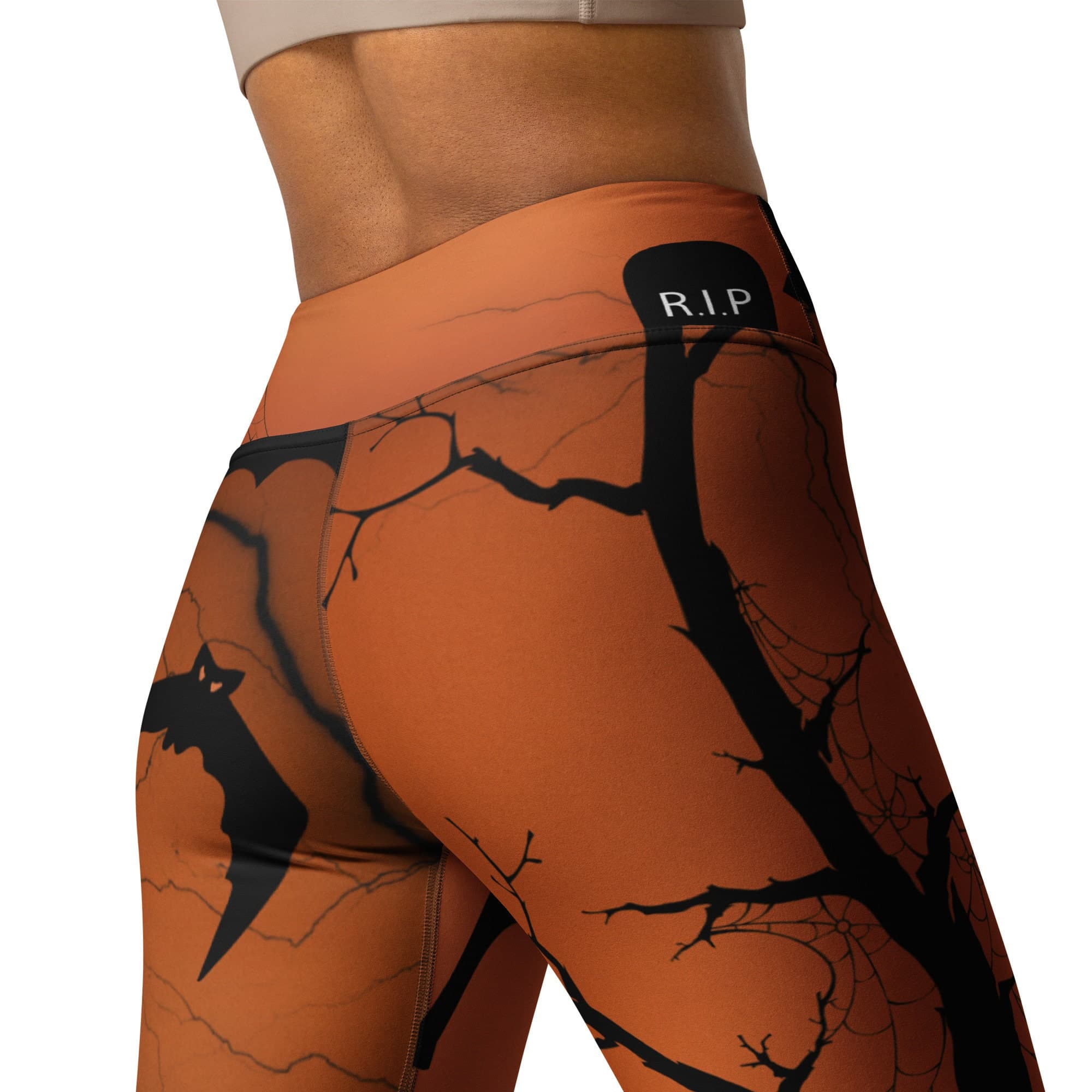 Halloween yoga leggings,festival wear,women's yoga clothes,printed leggings,workout pants,fitness leggings,fall leggings,women activewear