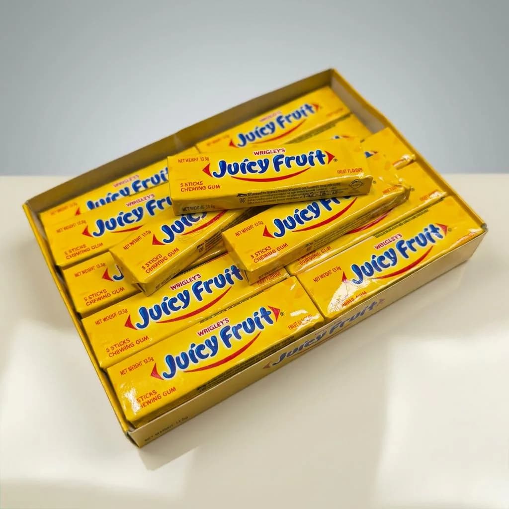 Wrigley’s Juicy Fruit Chewing Gum Pack (13.5g x 20)