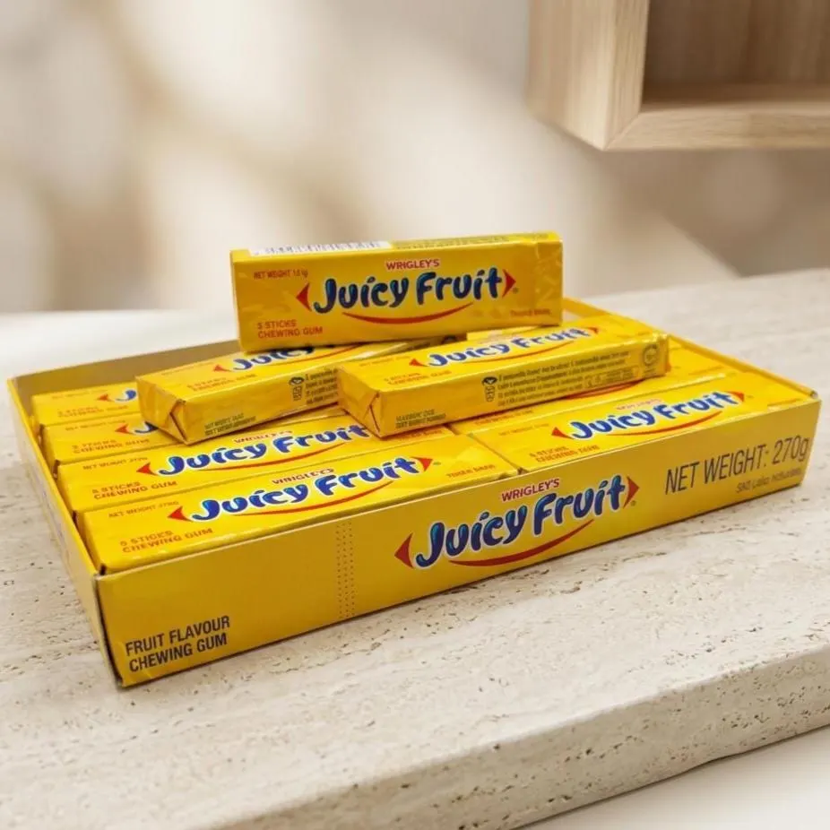 Wrigley’s Juicy Fruit Chewing Gum Pack (13.5g x 20) - image 3