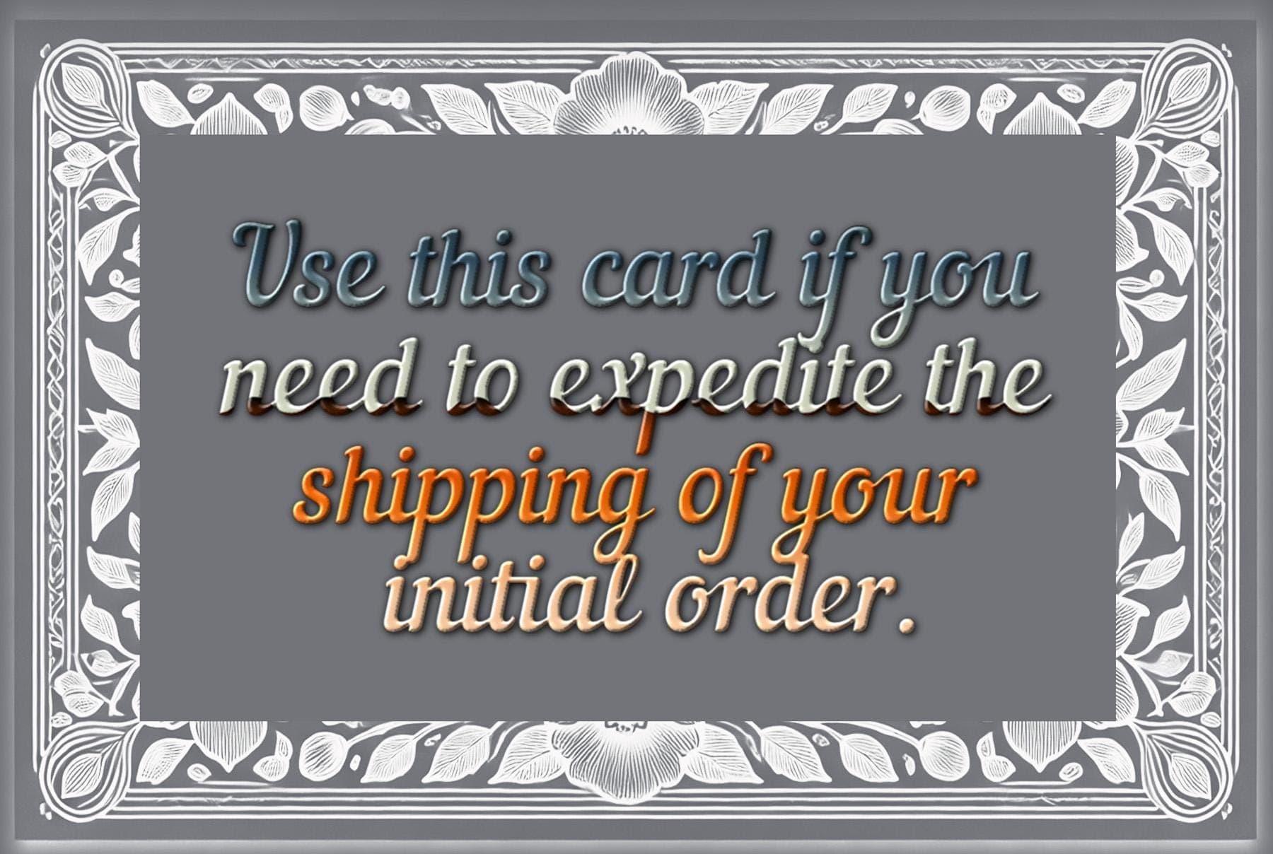 Express Shipping Card - image 3