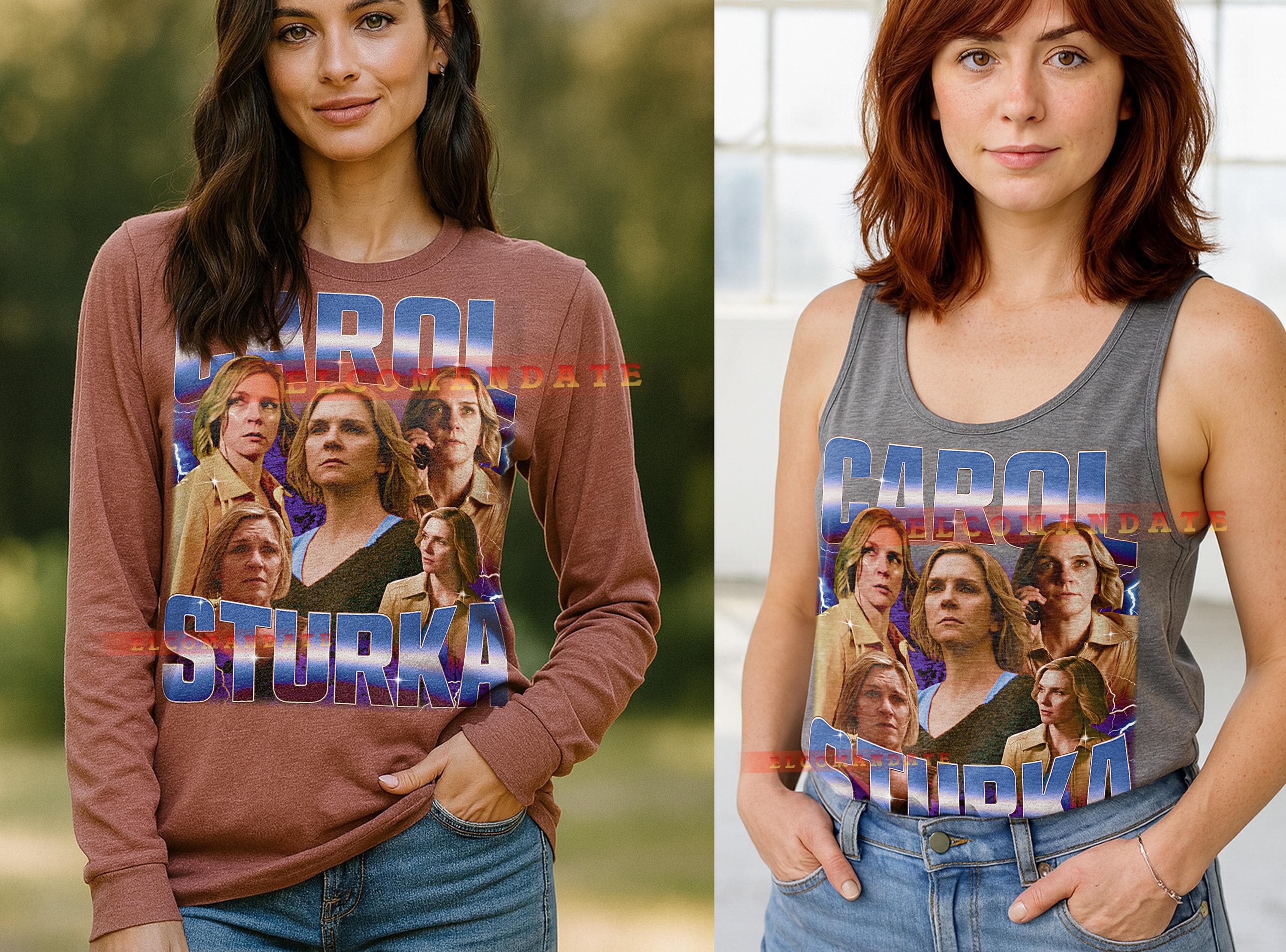 Carol Sturka T-Shirt, Plur1bus Iconic Celebrity Performer Star Graphic Tee, Vince Gilligan 90s Retro Throwback, Pluribus Carol Sweater - image 5