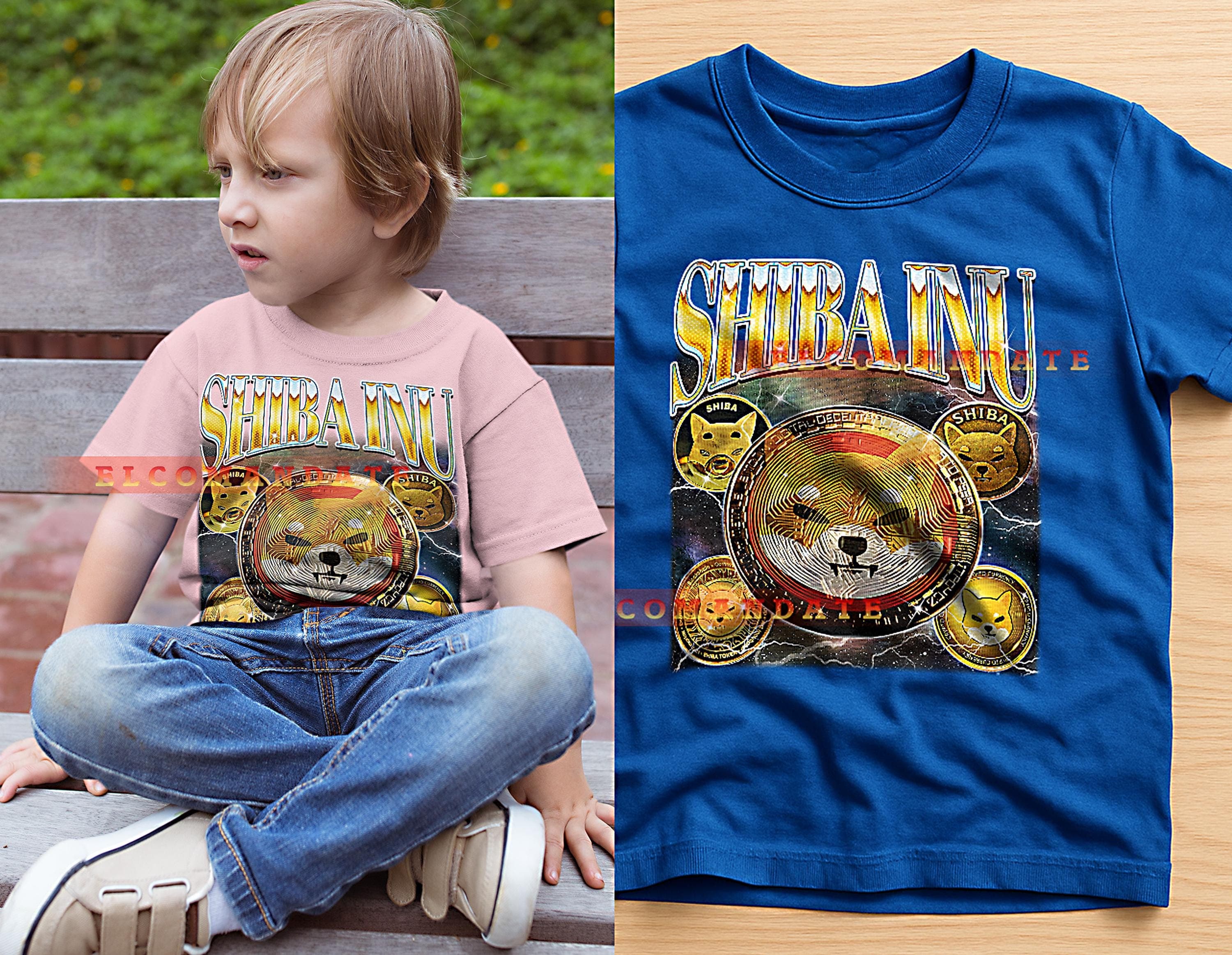 Shiba Inu Bootleg Shirt, Shiba Inu Longsleeve Tee, Shiba Inu Retro Tee, Shiba Inu Vintage Tee, Shiba Inu 90s Tee - image 3