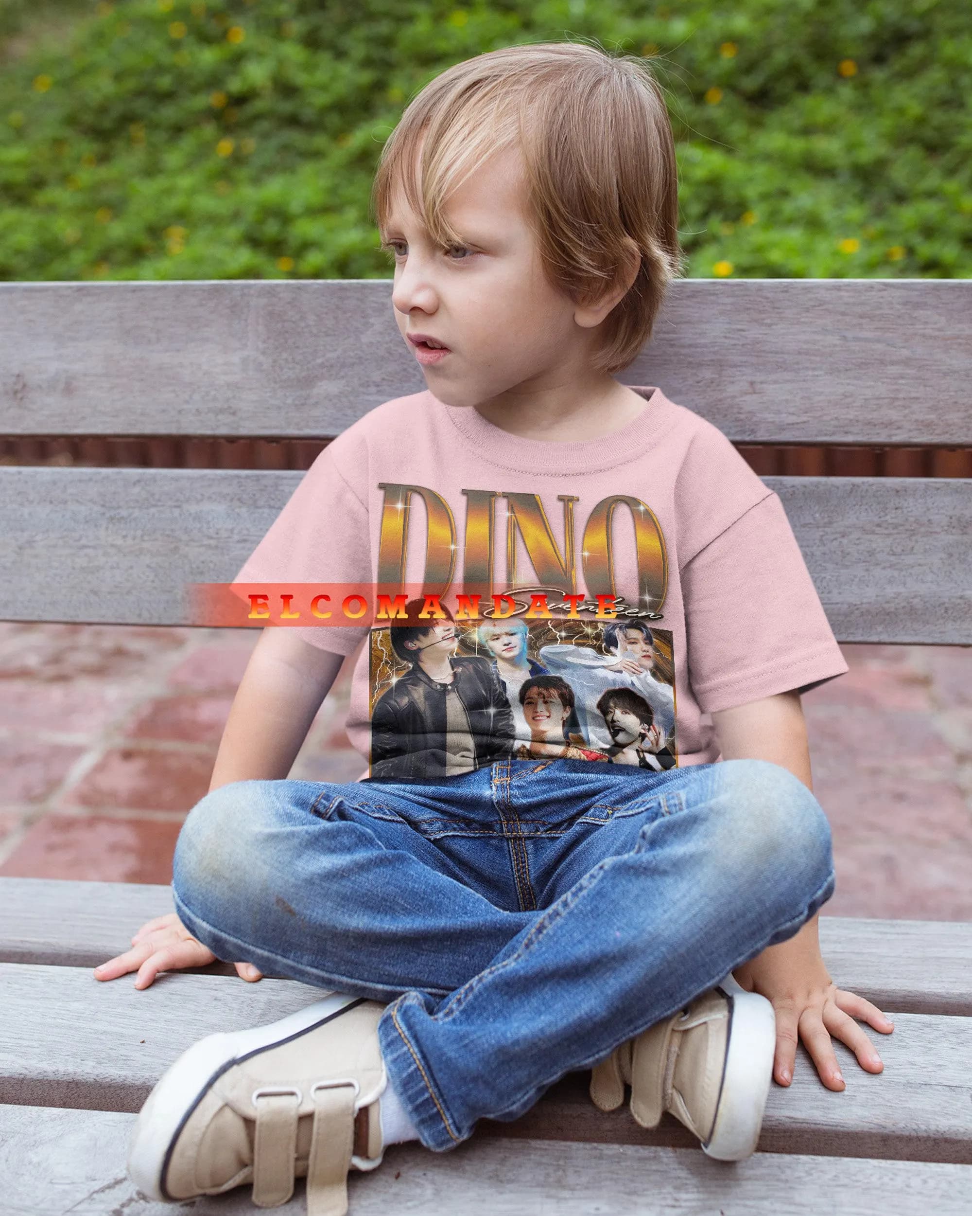 DINO SEVENTEEN Vintage Shirt, Dino Seventeen Homage Tshirt, Dino Seventeen Fan Tees, Dino Seventeen Retro 90s Sweater, Dino Seventeen Merch - image 4