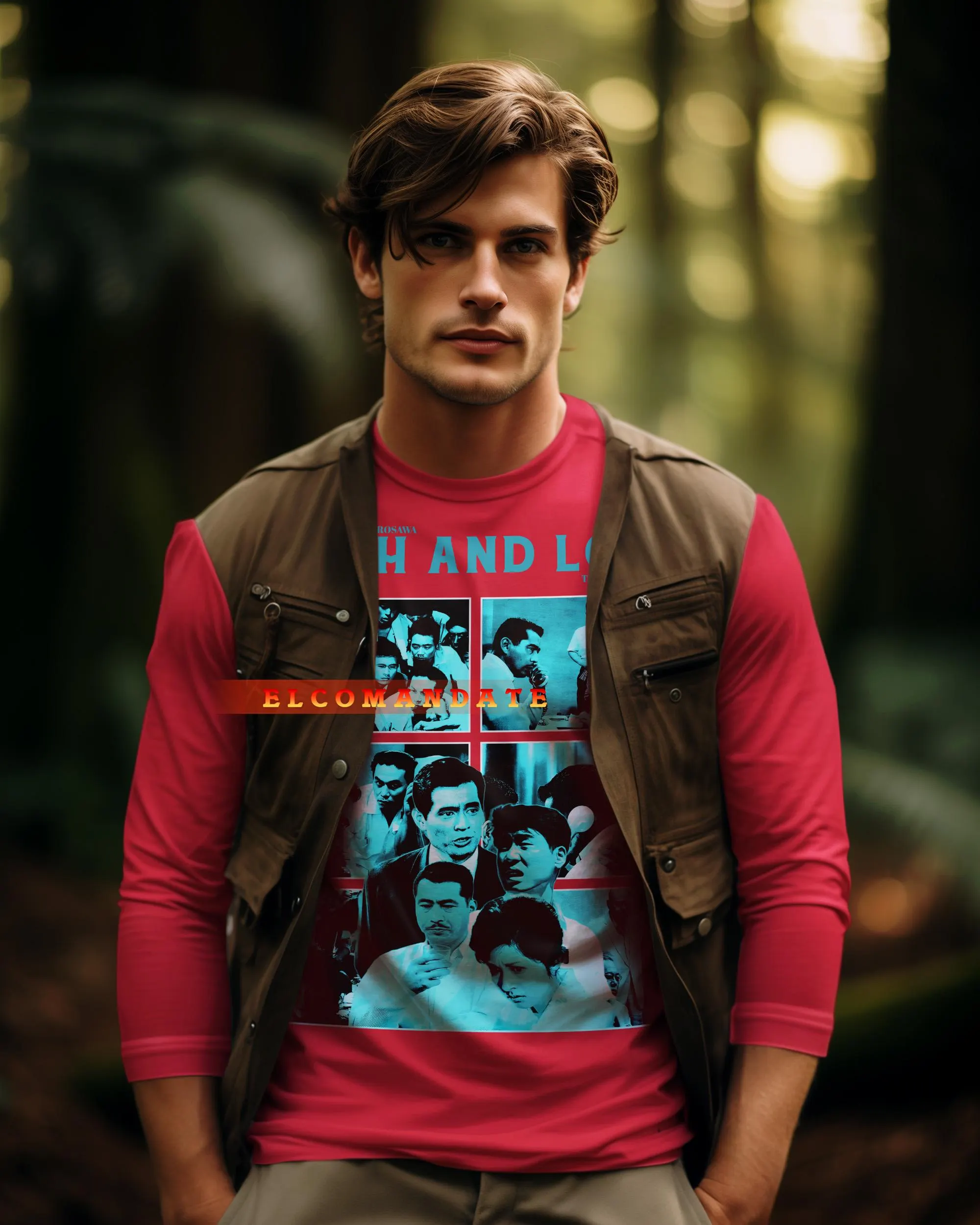 HIGH AND LOW Shirt, High and Low Vintage Shirt, High and Low Retro Tshirt, Kurosawa Bootleg Tee, Japanese Cinema Shirt - image 5