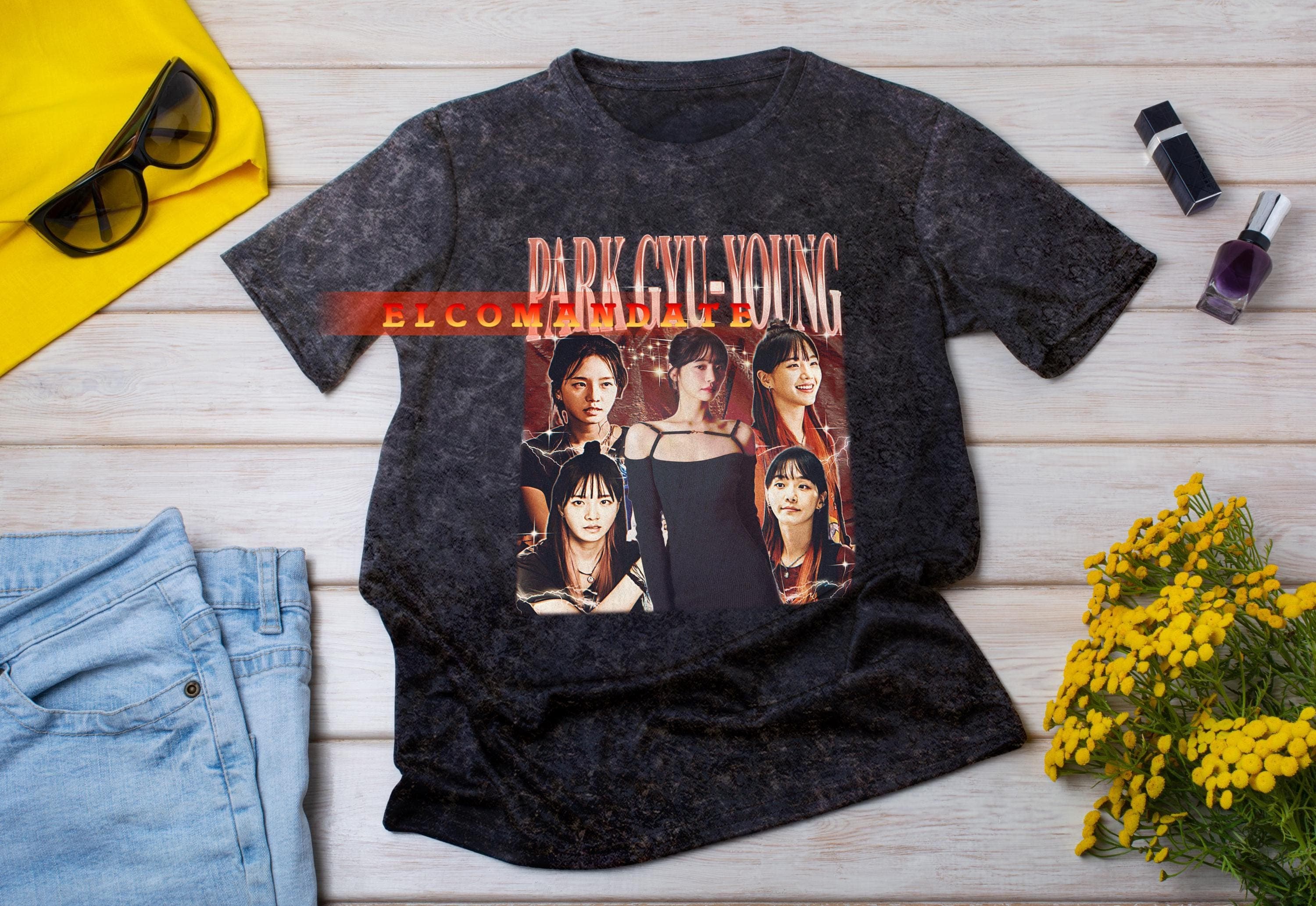 PARK GYU-YOUNG Shirt - Park Gyu-young Vintage Shirt, Park Gyu-young Retro 90s Tshirt, Park Gyu-young Bootleg Tee, Park Gyu-young Sweater - image 5