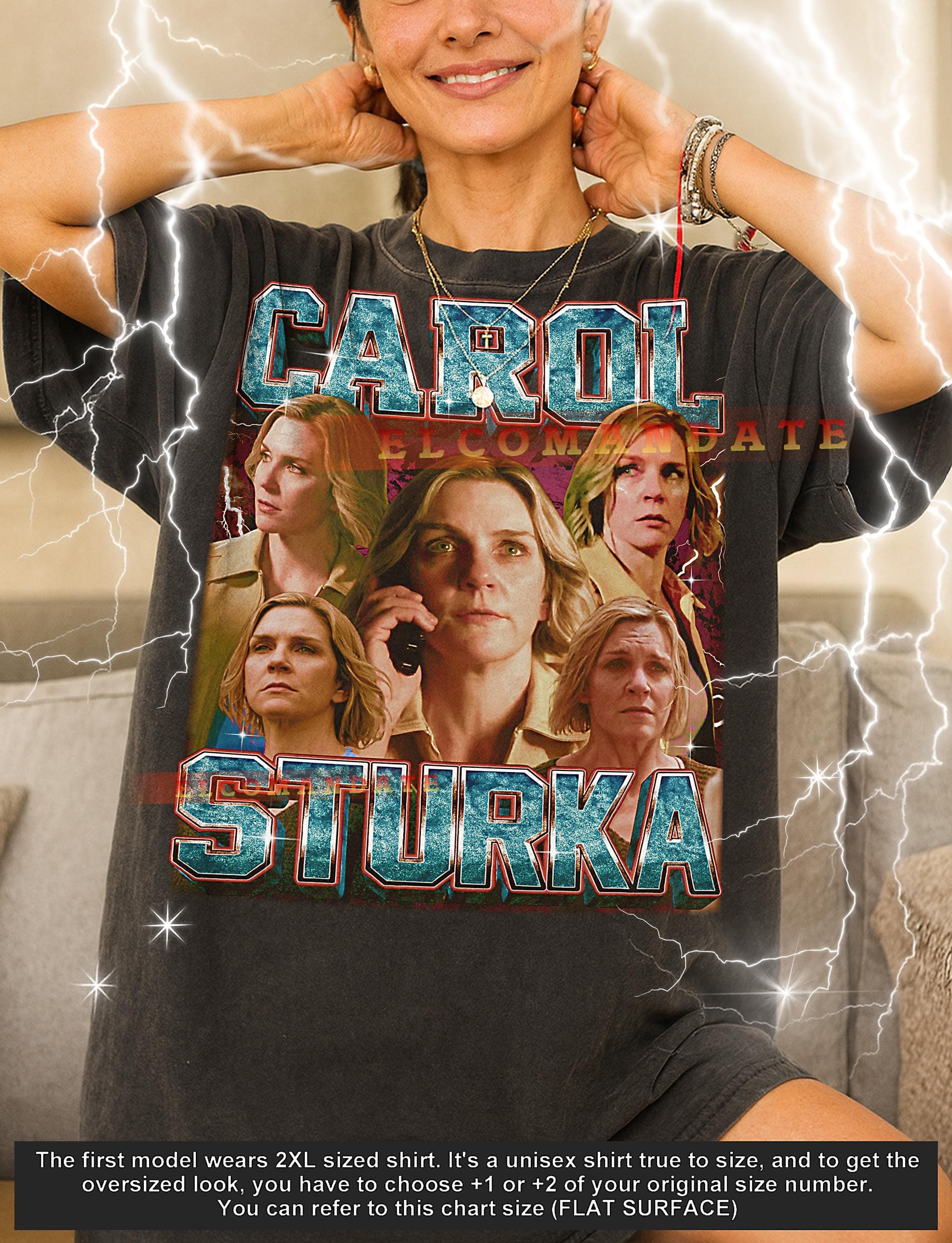 Carol Sturka T-Shirt, Vintage Star Celebrity Performer Retro Design Tee, 90s Retro Plur1bus , Vince Gilligan Pluribus Carol Sturka Sweater