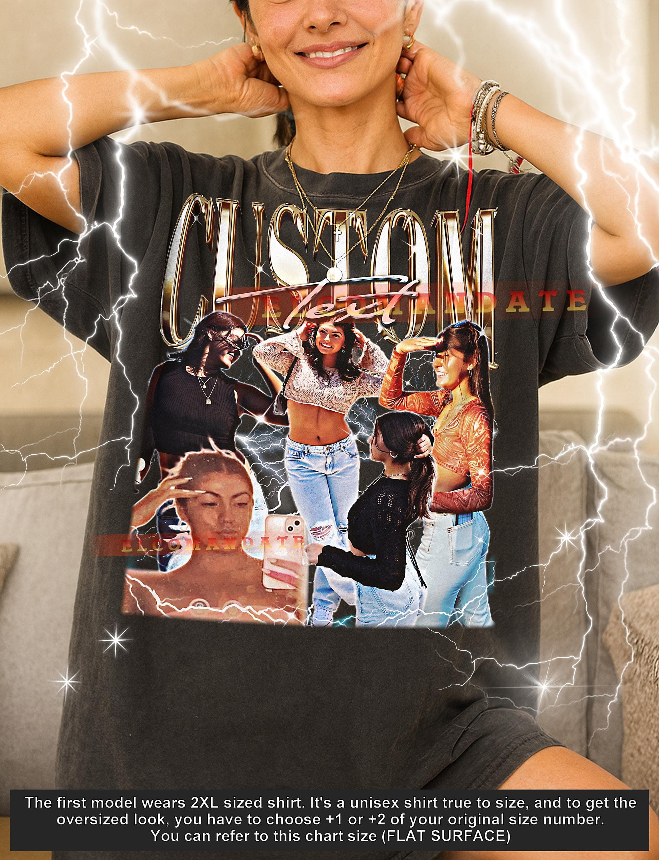 Custom Unique Tee, Custom 90s Bootleg, Custom Vintage Gift, Custom GF Shirt, Custom Retro Style Shirt, Custom Personalized Shirt