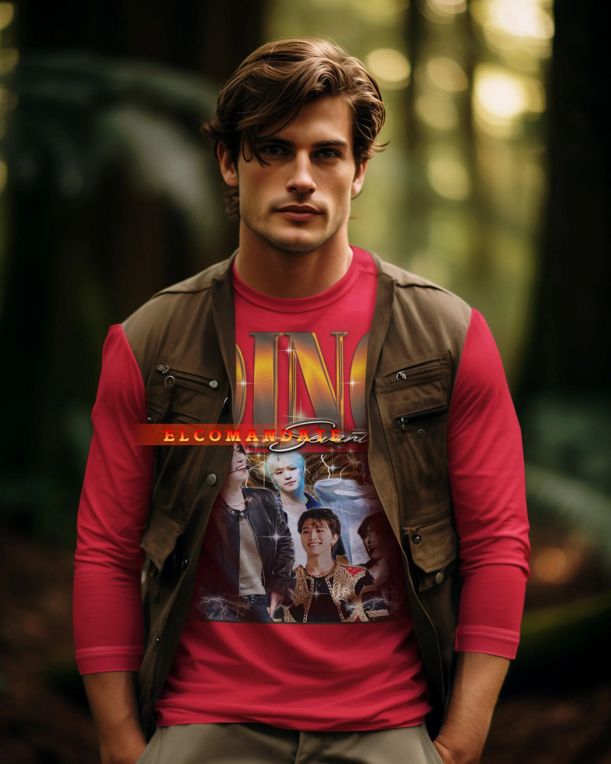 DINO SEVENTEEN Vintage Shirt, Dino Seventeen Homage Tshirt, Dino Seventeen Fan Tees, Dino Seventeen Retro 90s Sweater, Dino Seventeen Merch - image 5