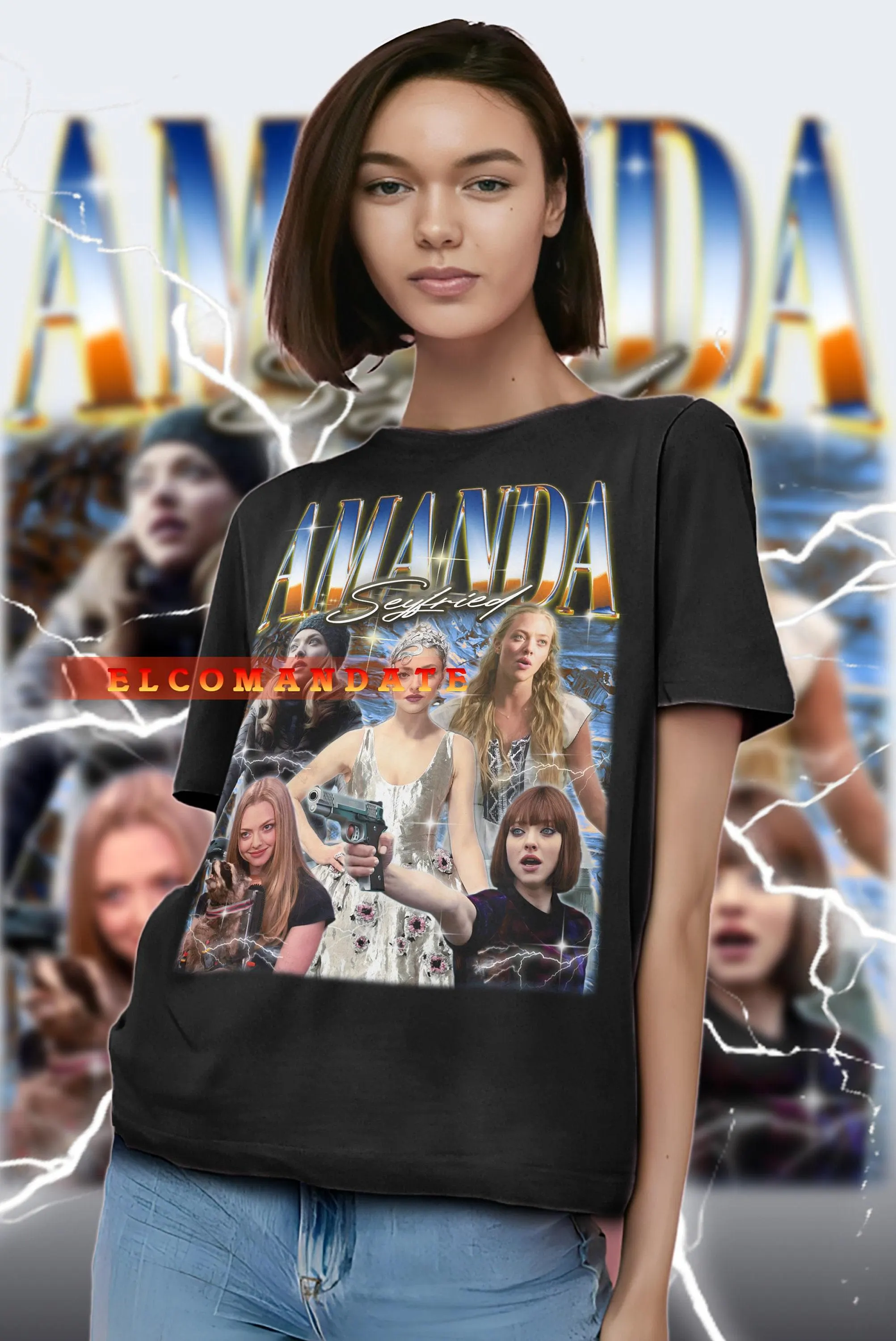 AMANDA SEYFRIED Vintage Shirt, Amanda Seyfried Homage Tshirt, Amanda Seyfried Fan Tees, Amanda Seyfried Retro 90s Sweater, Amanda Seyfried