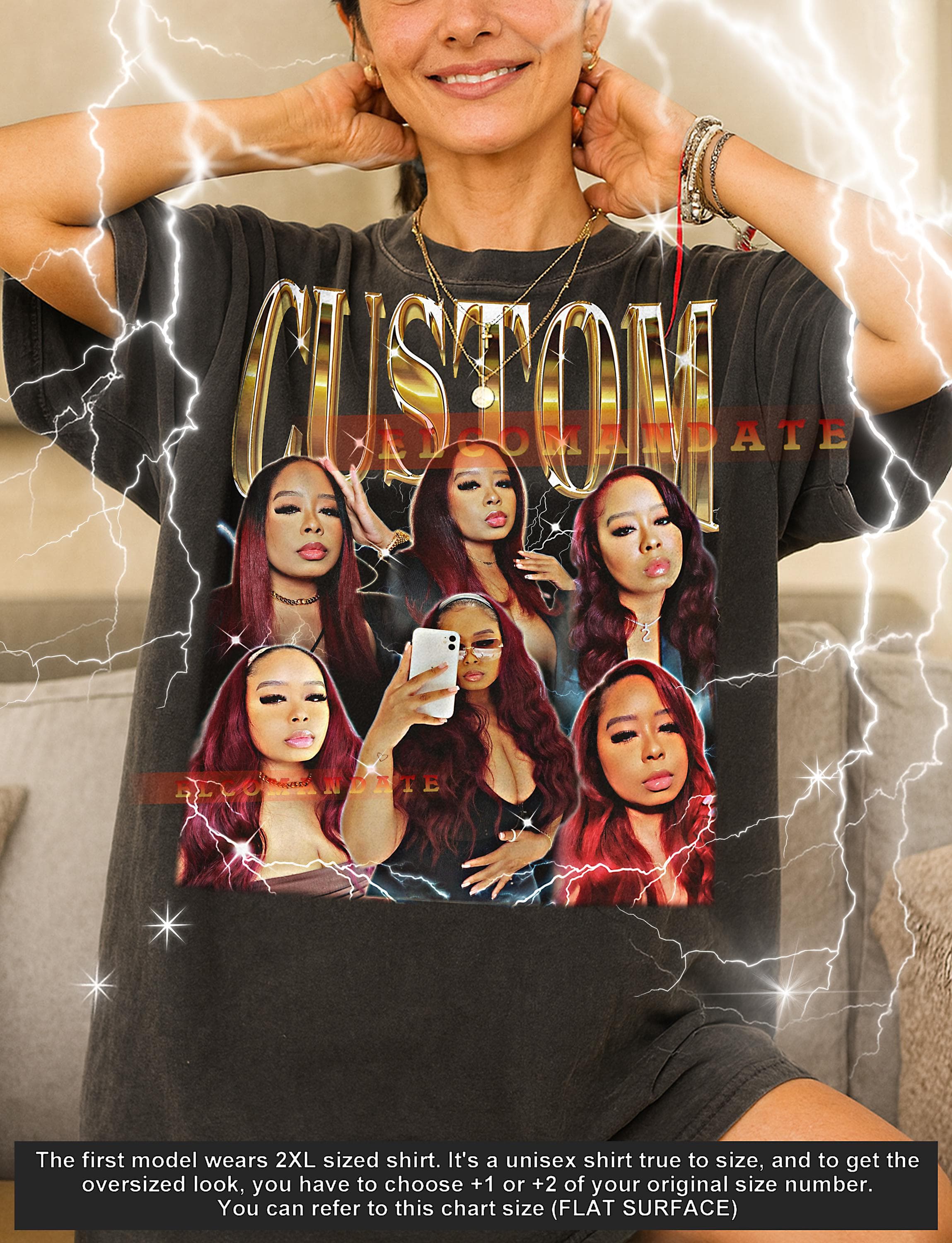 Custom GF Shirt, Custom Unique Tee, Custom Vintage Gift, Custom Retro Style Shirt, Custom Personalized Shirt, Custom 90s Bootleg